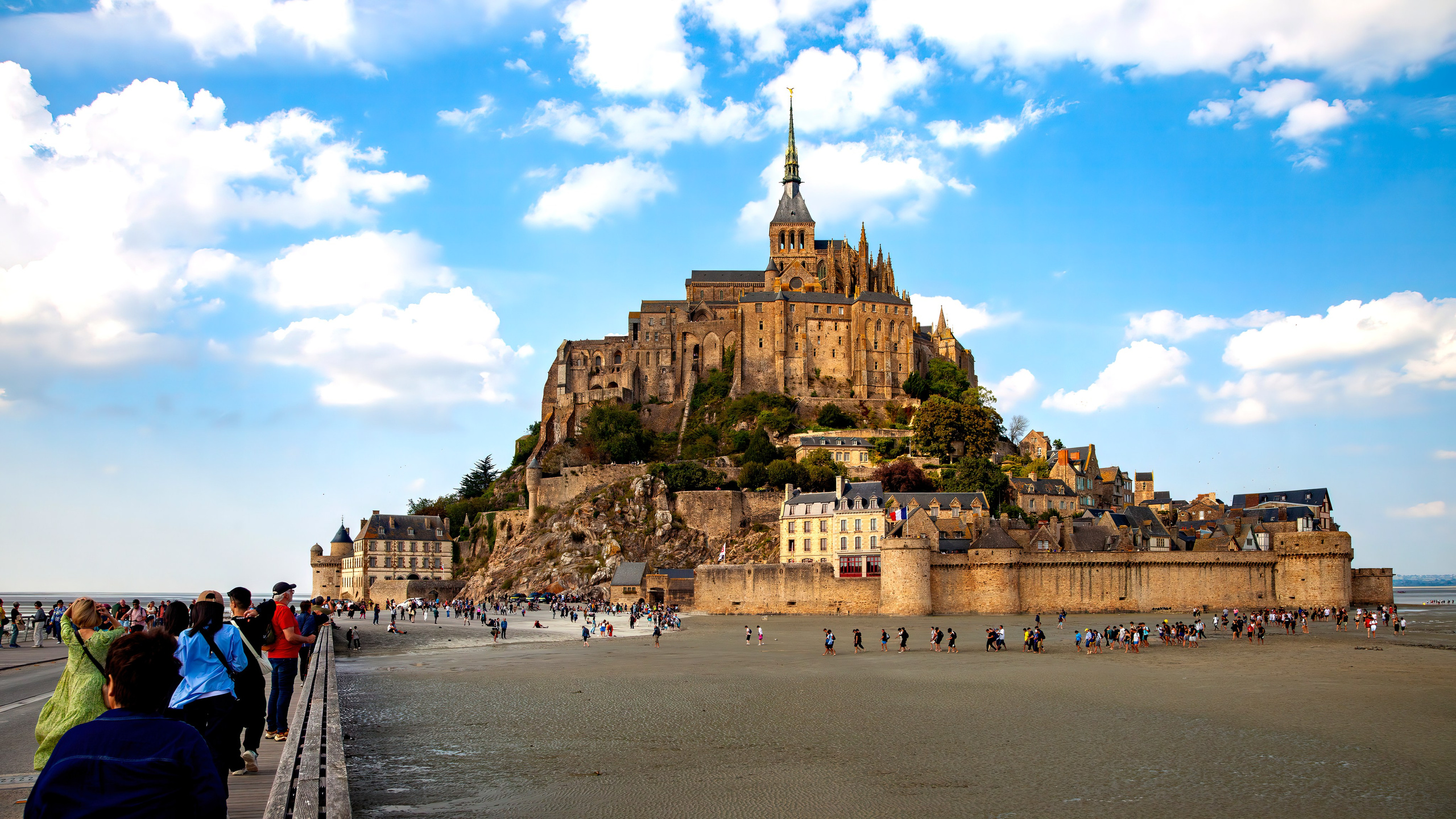 183.Abbey of Mont Saint Michel.France.20.9.2024. Путешествия в формате 360......