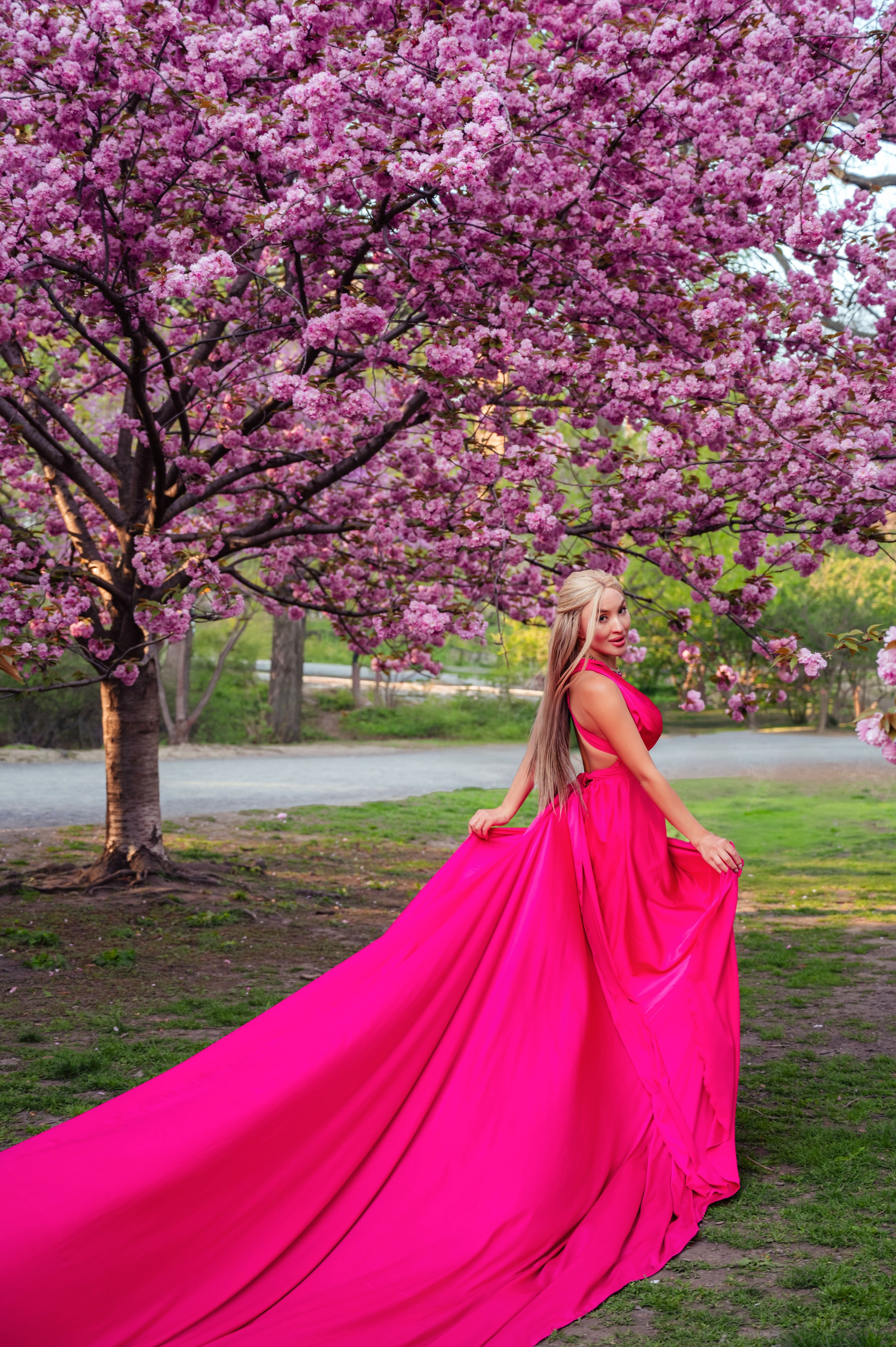 Flying dress. Alena Galieva New York Photographer