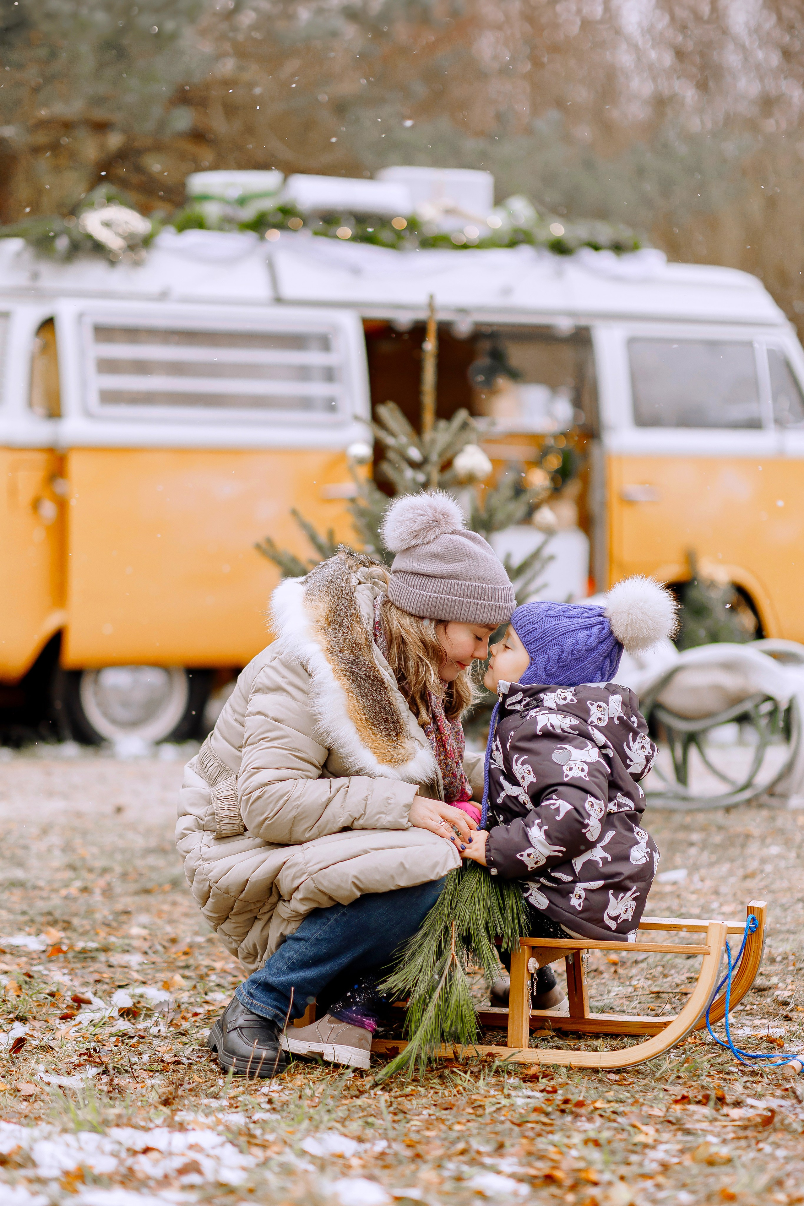 CHRISTMAS CAMPER. Family Fotografer in München und Umgebung