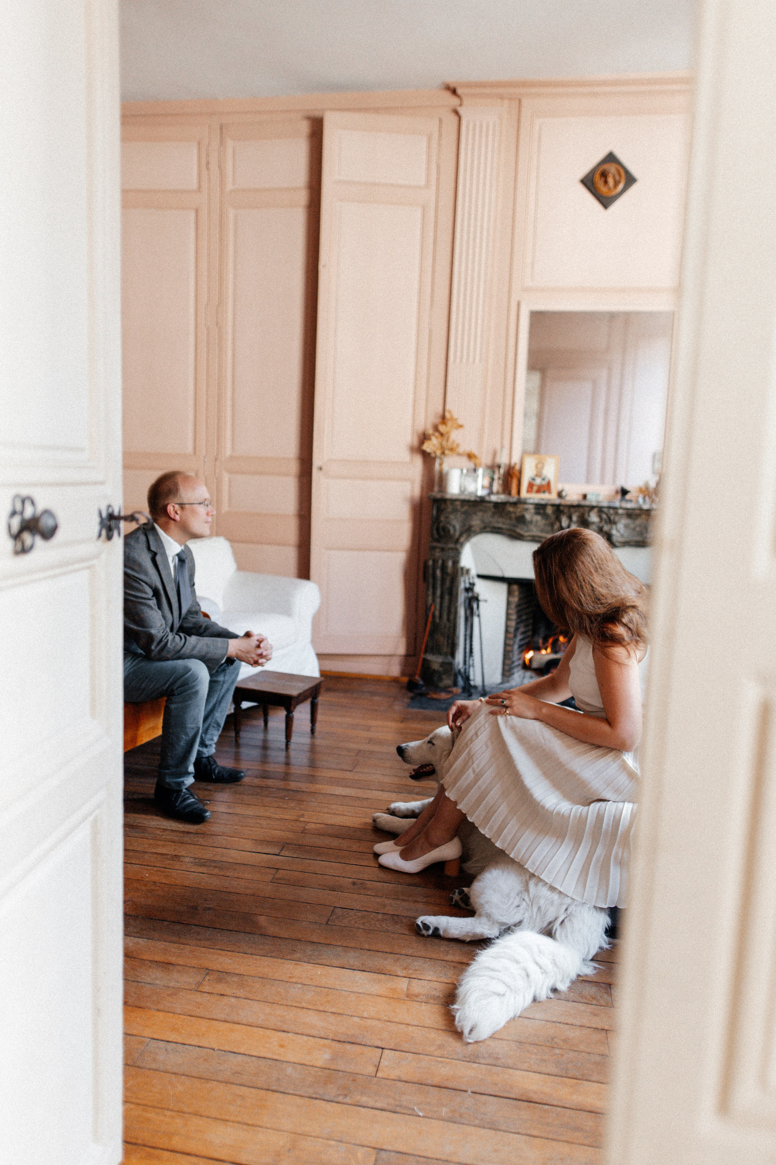 Un jour près de la Cathedral. Photographe à Chartres Ekaterina Kudinova