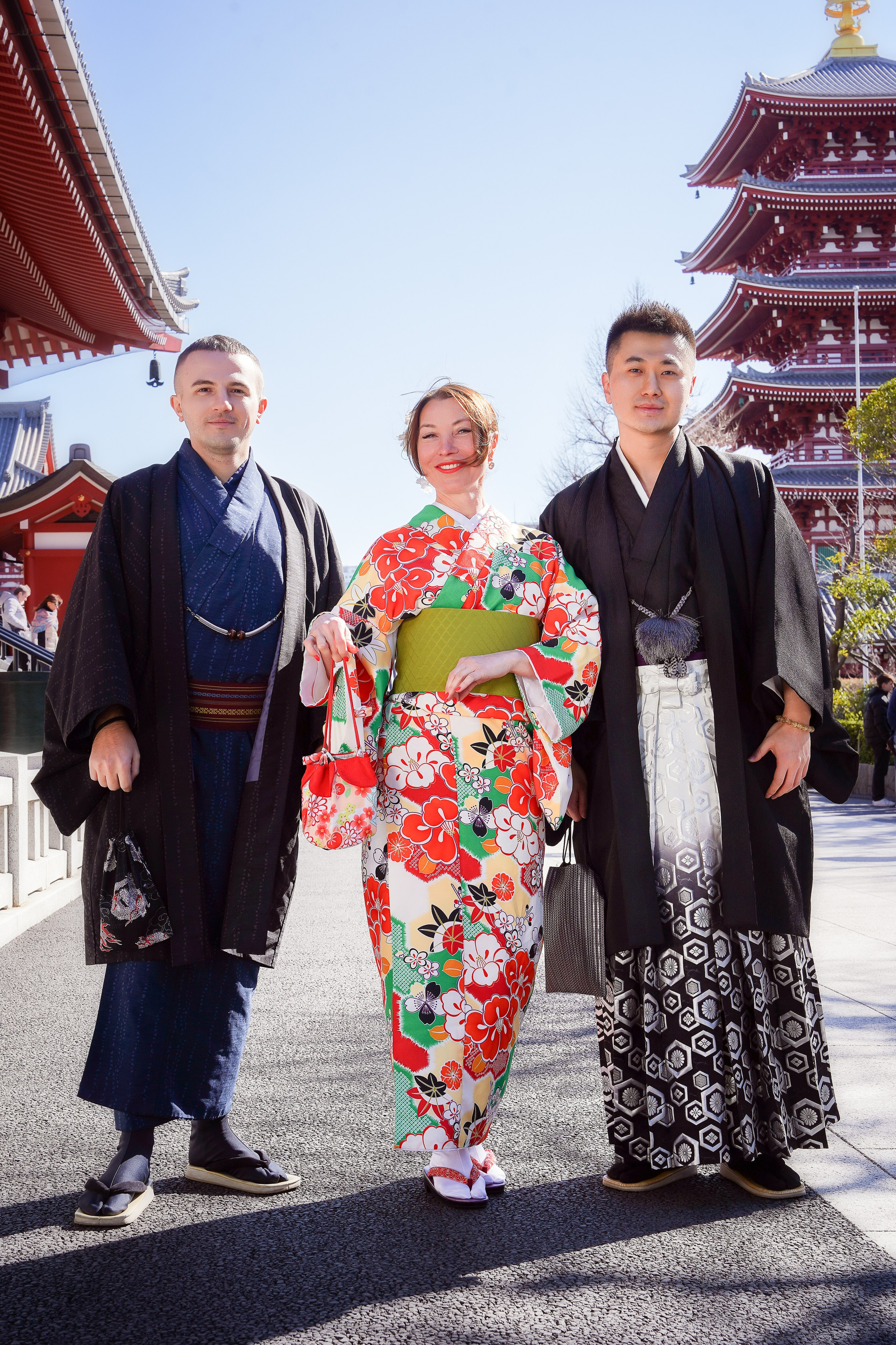 Tour Group Photoshoot. Фотограф в Токио Япония