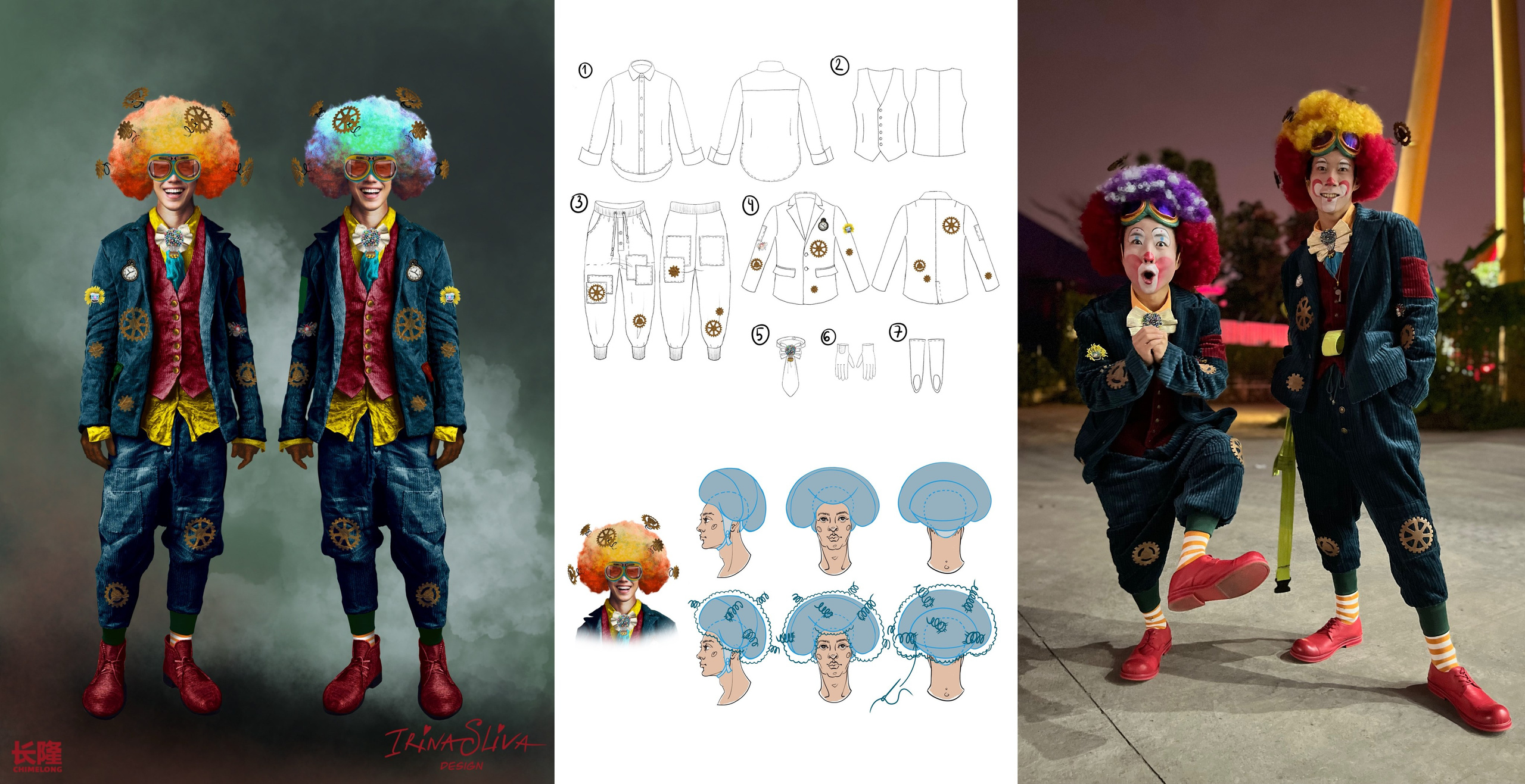 PARADES. Costume Design for Theme Parks & Live Performances | Character & Parade & Stage Costumes | 2D & 3D Costume Illustrations