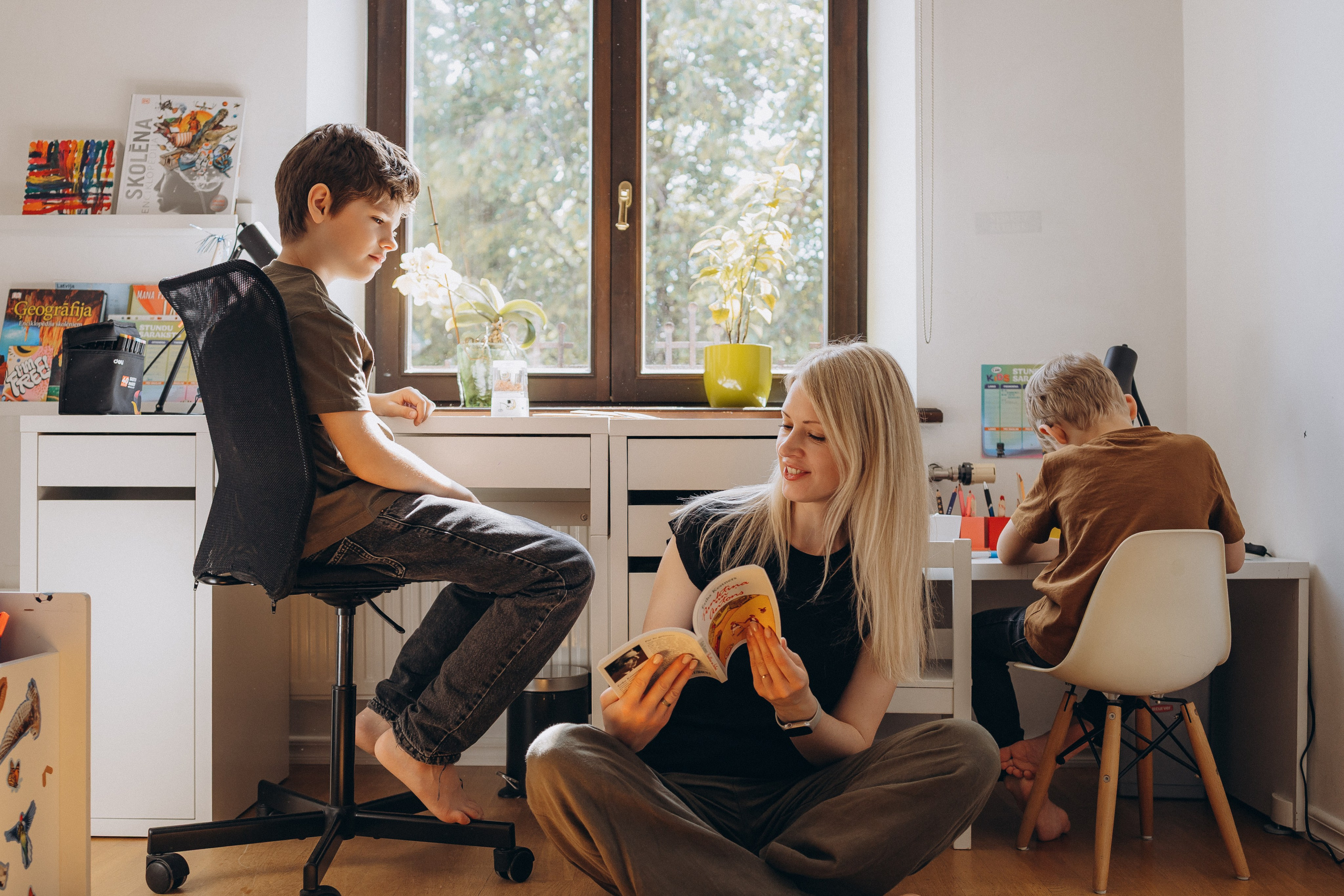 LAURAS ģimene. GALVENĀ