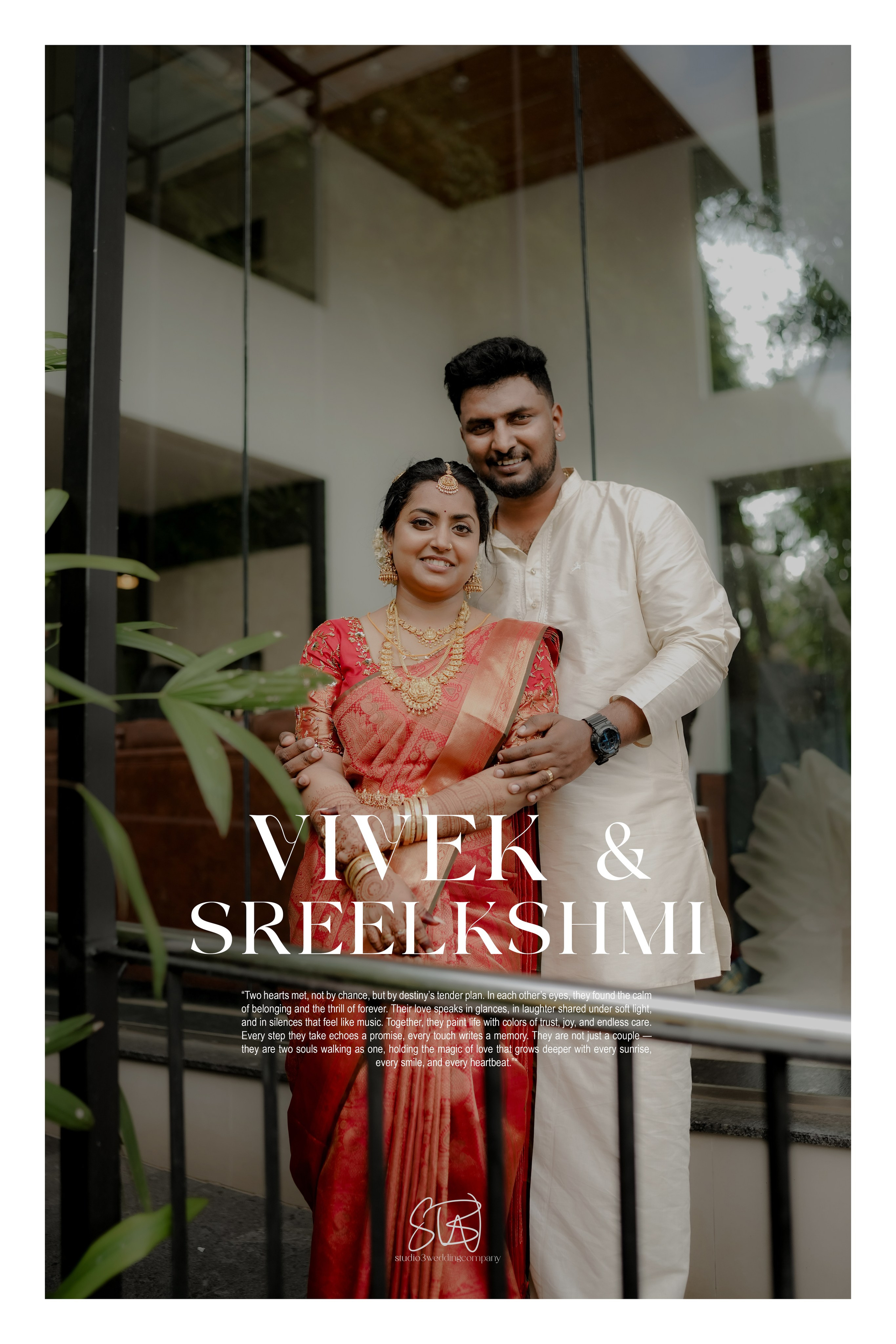 VIVEK & SREELAKSHMI WEDDING MOMENTS. STUDIO3WEDDINGCOMPANY