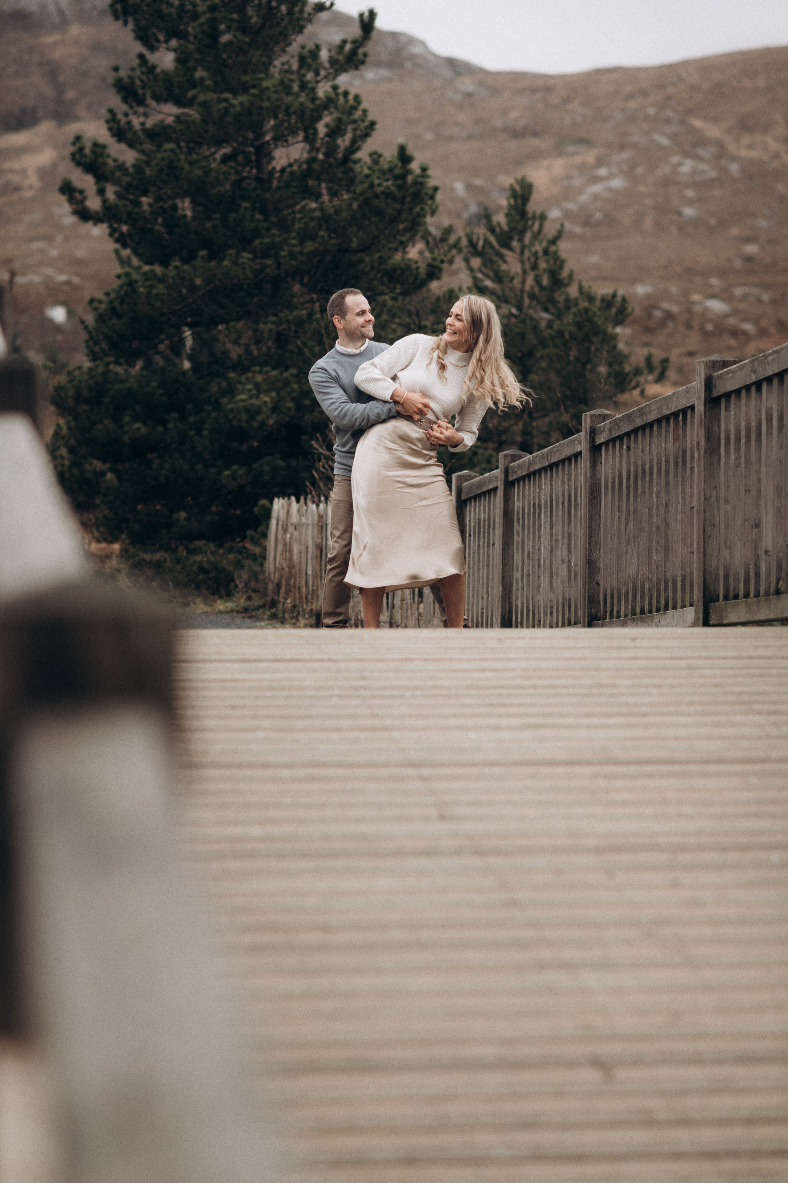 Colleen and Dermot engagement in Donegal. Wedding & Family photographer in County Donegal and Dublin, Ireland