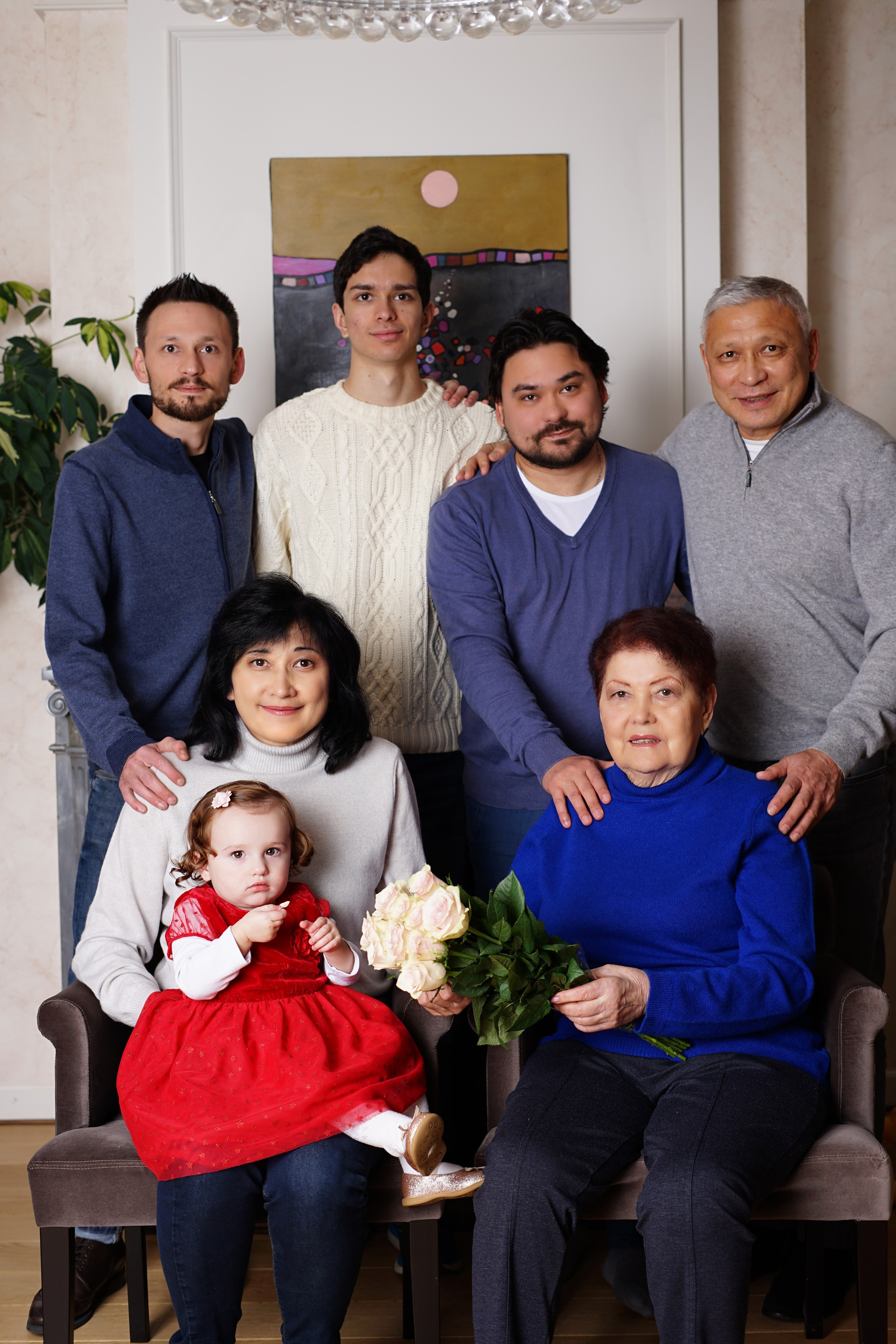 Edouard et sa famille. Petit trésor photos de famille, grossesse et nouveau-né à Roanne