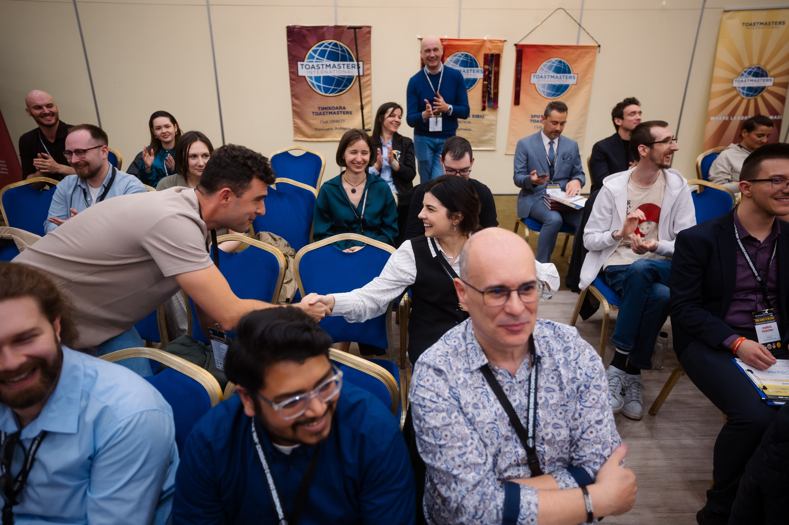 Toastmasters Conference. Marius Ciocan
