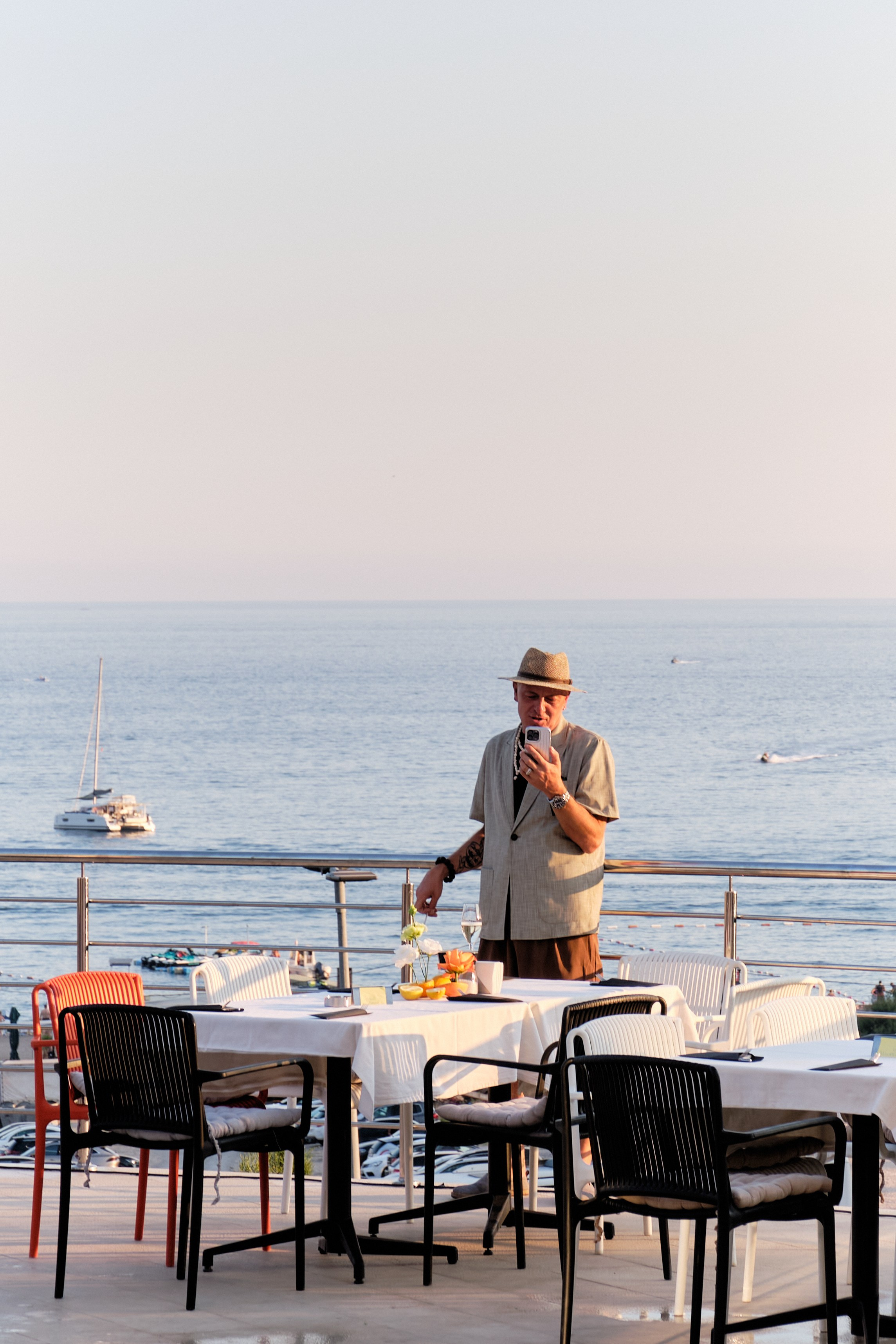 Photo report from the Zebra Restaurant’s birthday celebration. Becici, Montenegro. Photographer, photo artist Alena Novgorodtseva