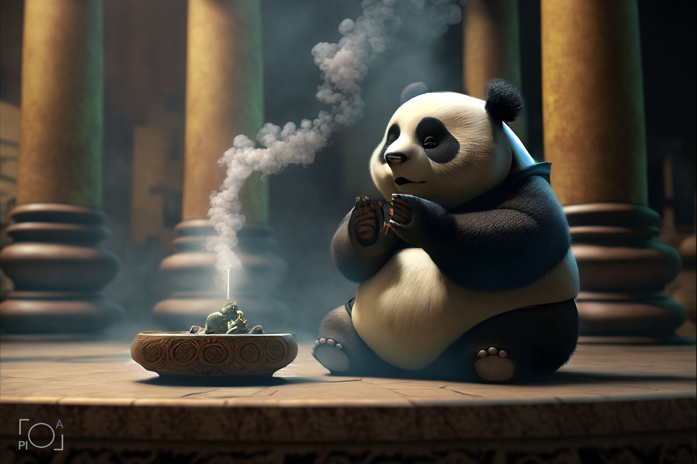 The history of pandas. Photographer in Shanghai — Lola Pidluskaya