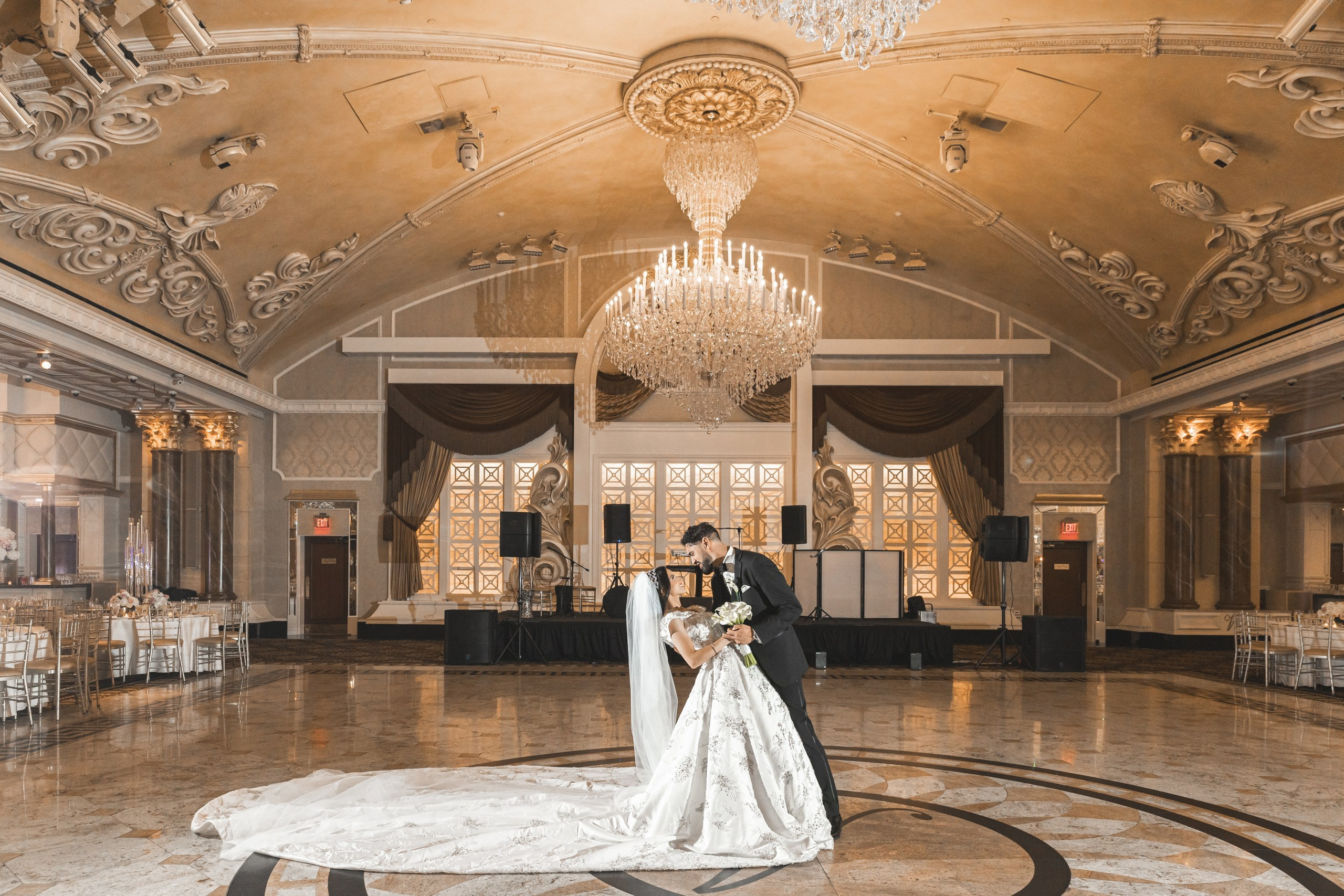 Marah and Omar, The Venetian NJ. Luxury Wedding Photography and Cinematography