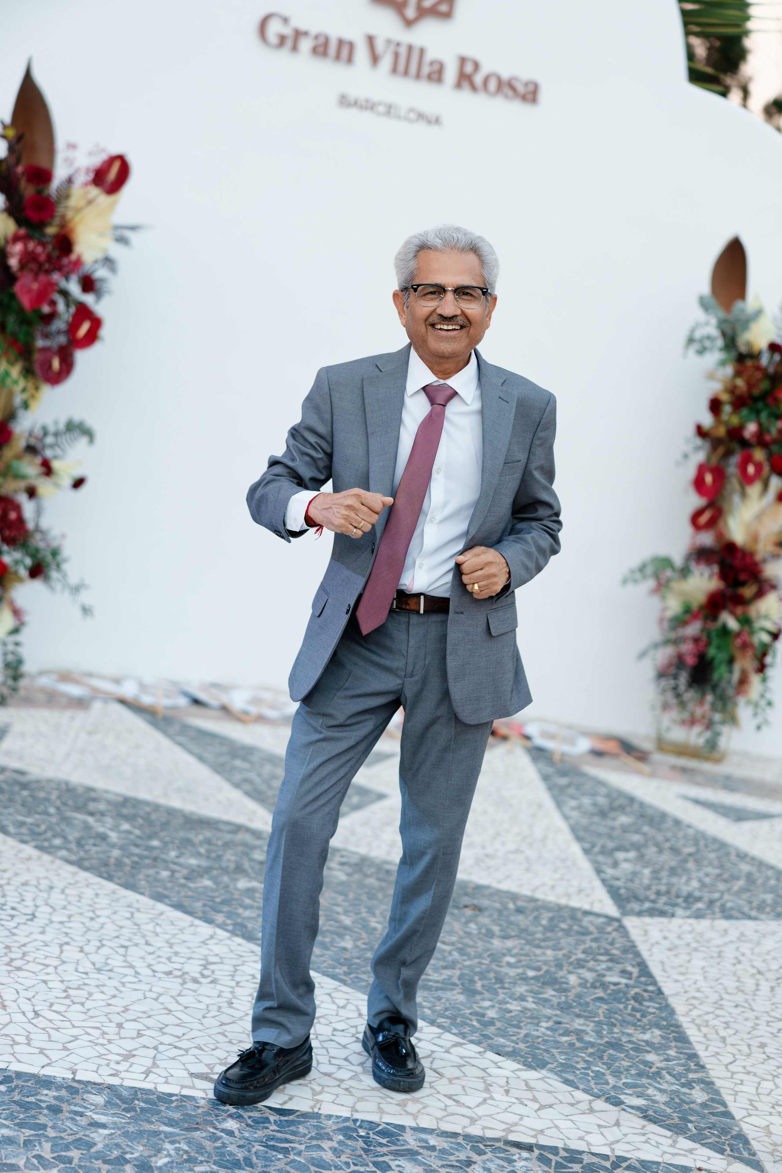 Indian wedding at Gran Villa Rosa, Barcelona