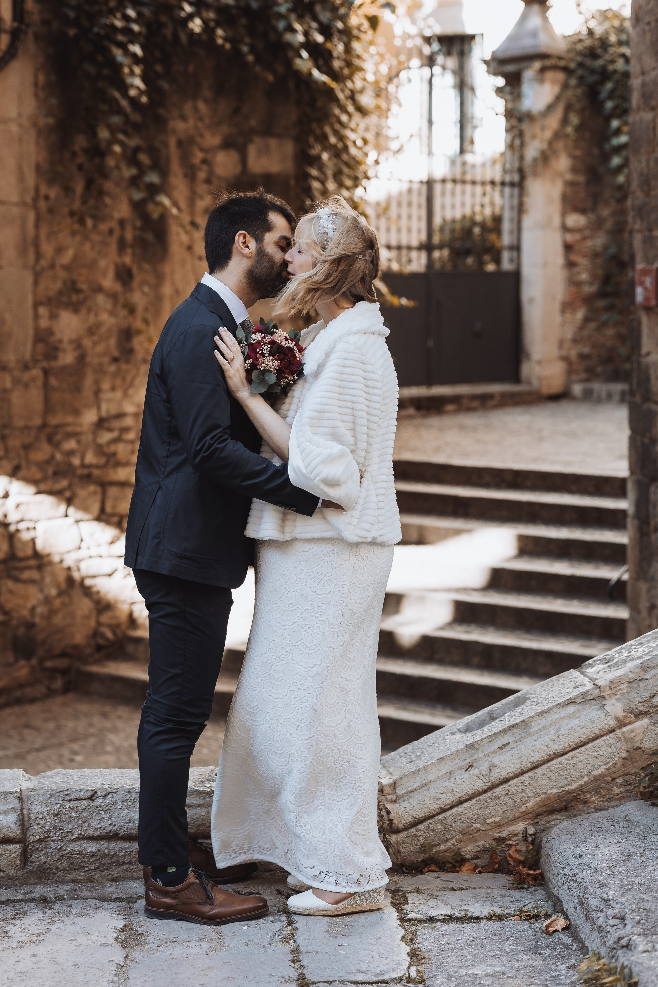 Sarah+Marc, 23.11.2024, Ayuntamiento de Girona. Свадебный фотограф в Каталонии