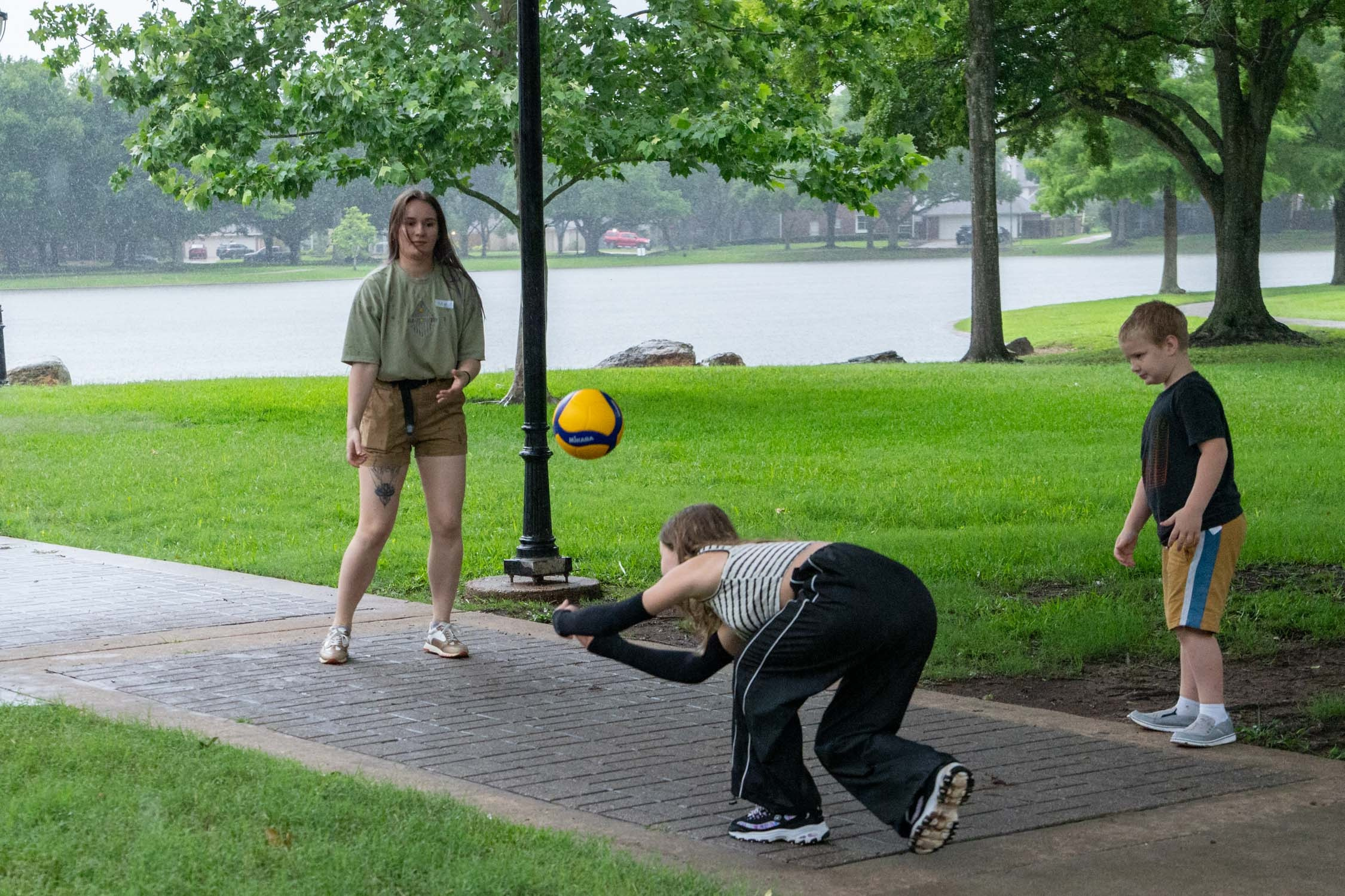 Easter picnic. Photographer Irina Kozhemyakina. Houston