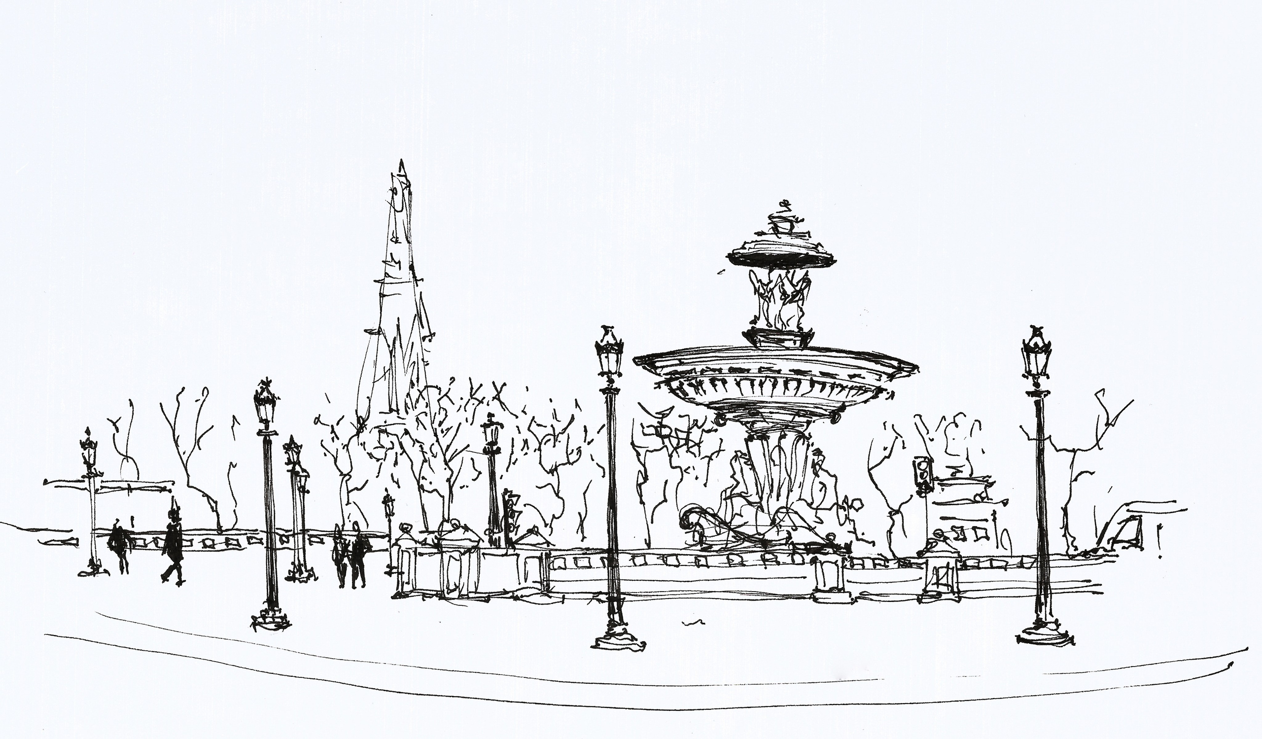 Urban views. Angelina Sorokopud. Artist in Strasbourg