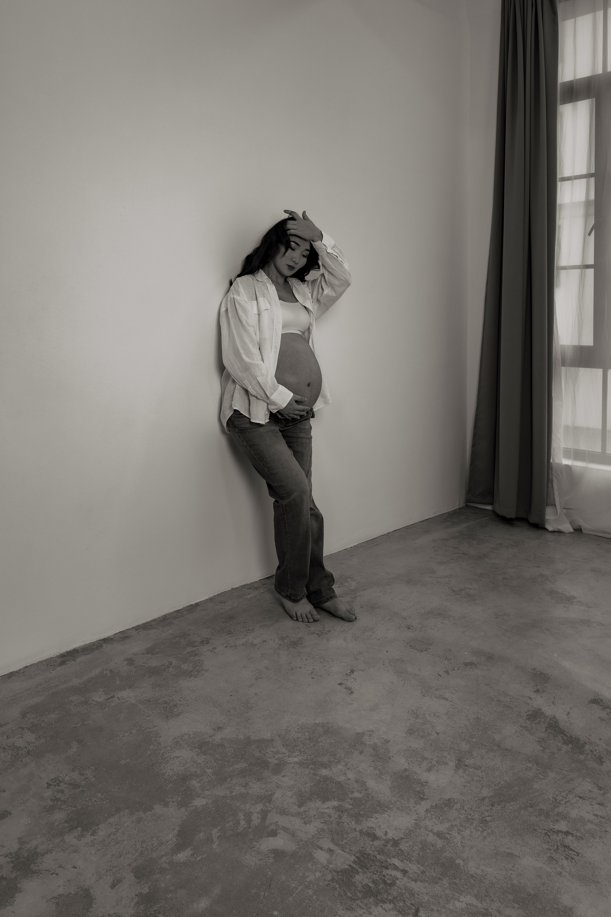 The beauty of expecting. Фотограф родов, семей и новорожденных малышей в Дубае