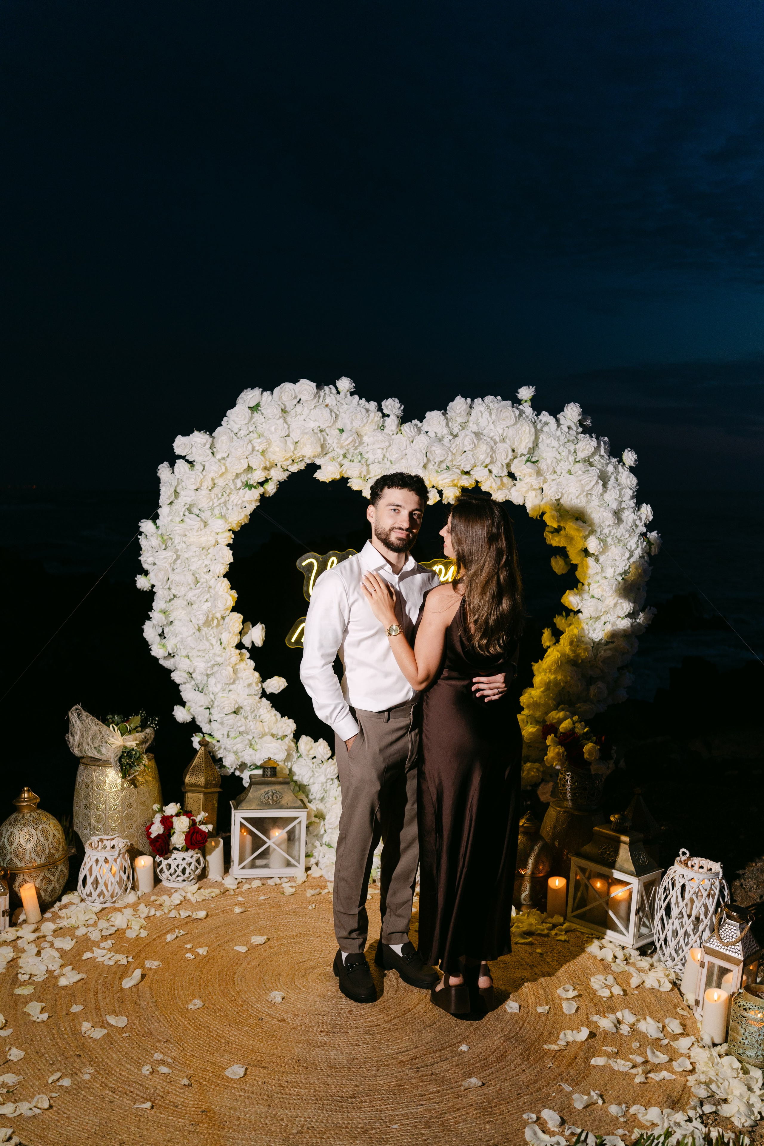 Wedding Proposal at the Beach. Davi Valente