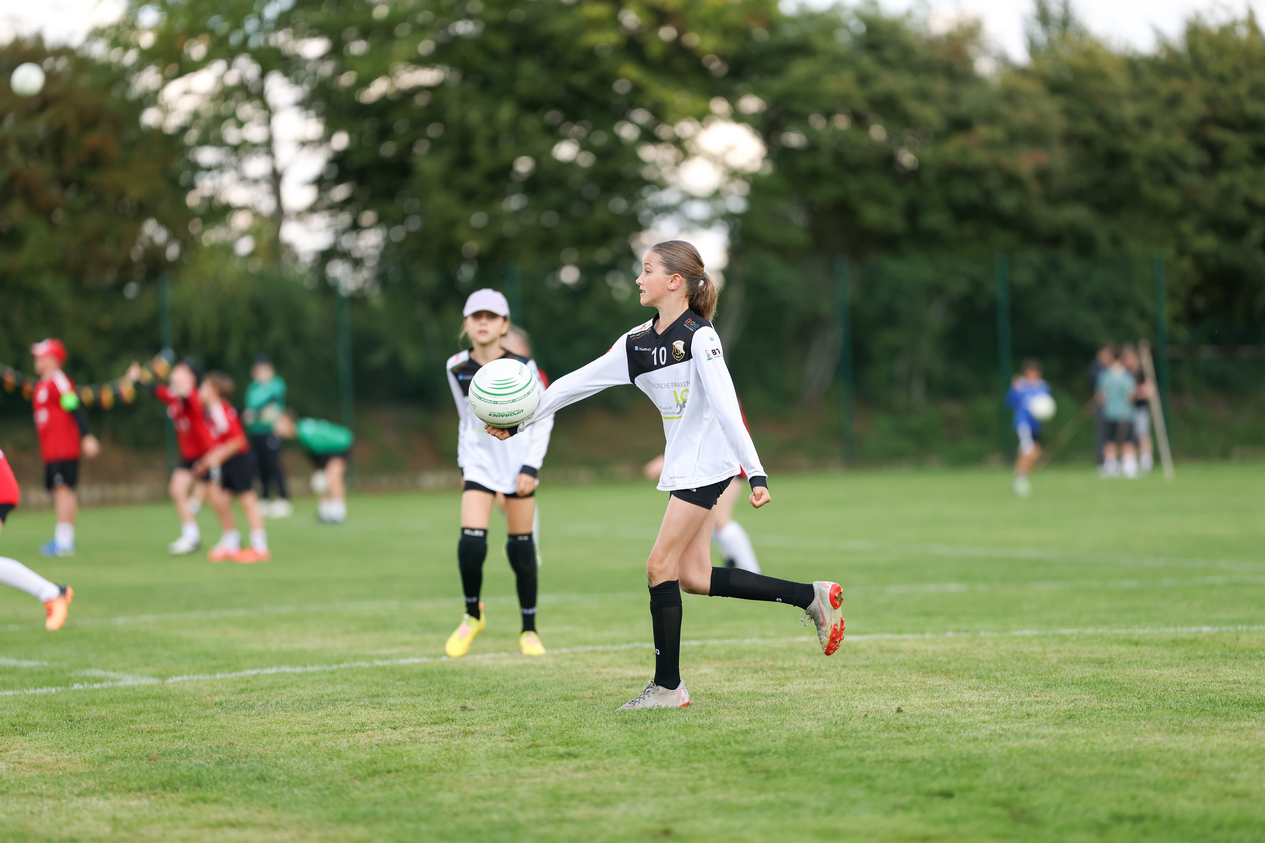 U12 erkämpft 11. Platz bei der DM in Brettorf. TSV Borgfeld Faustball