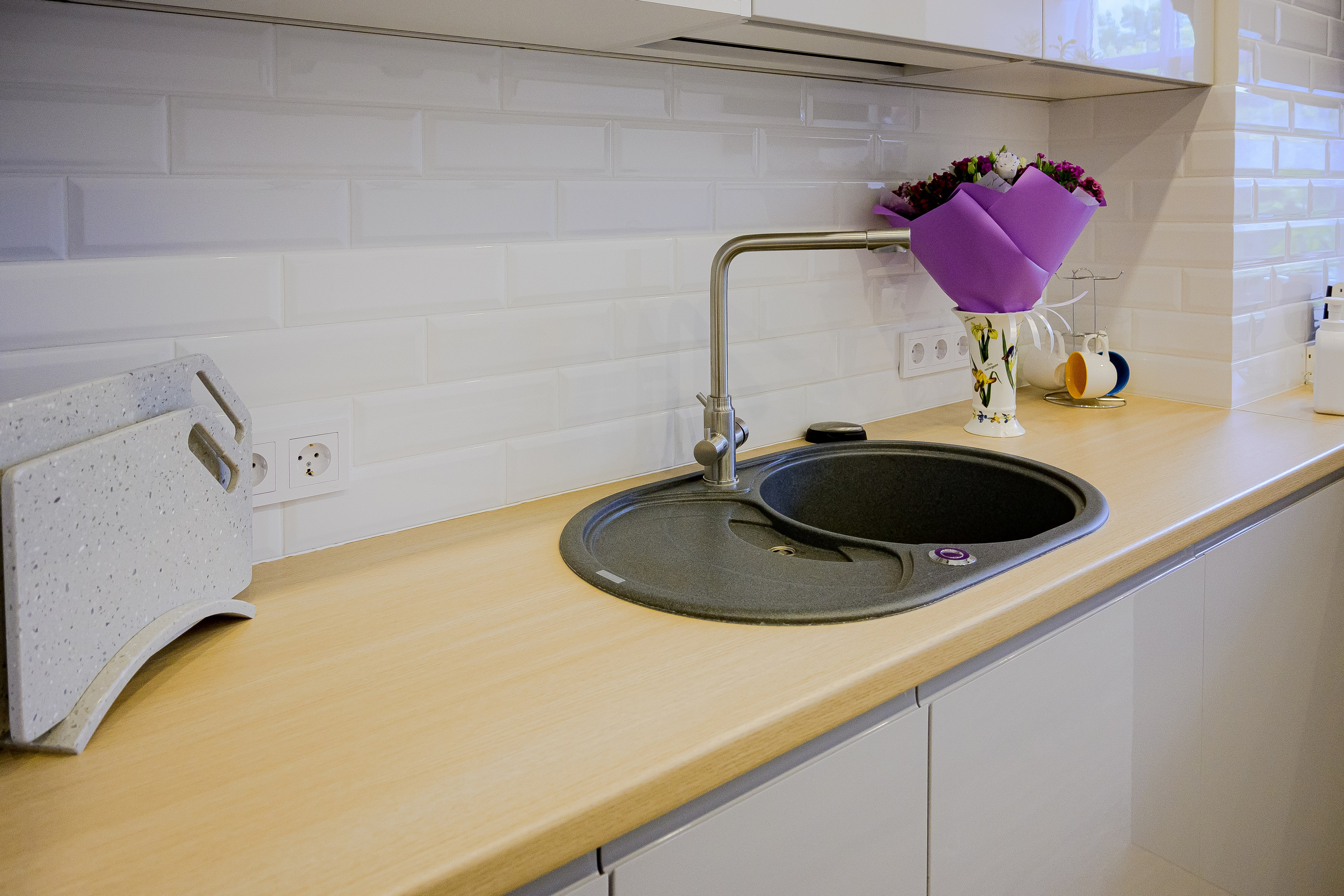 The apartment is 98 m2. Fotograf Dmitrii Donets