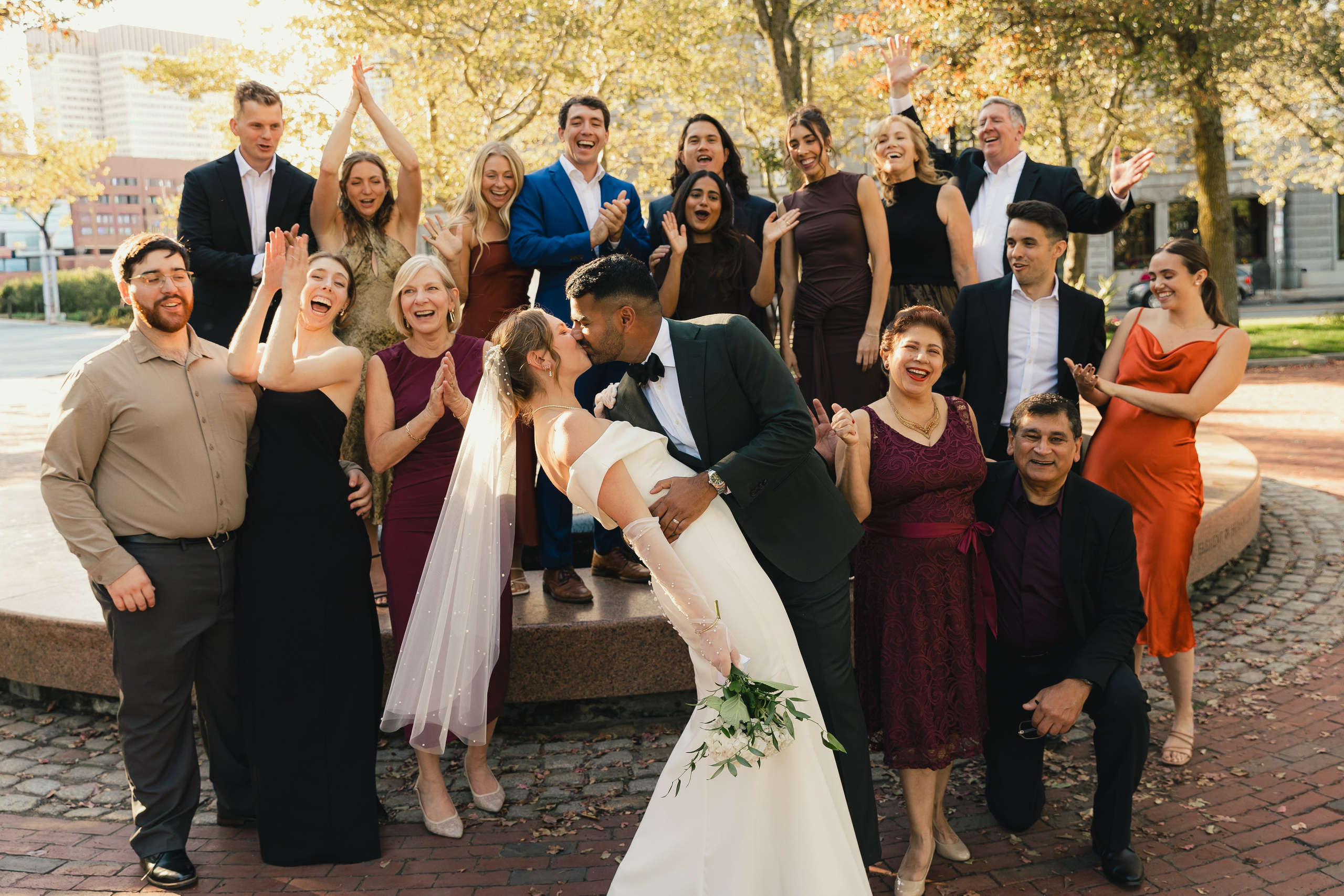Boston City Hall Wedding Photography