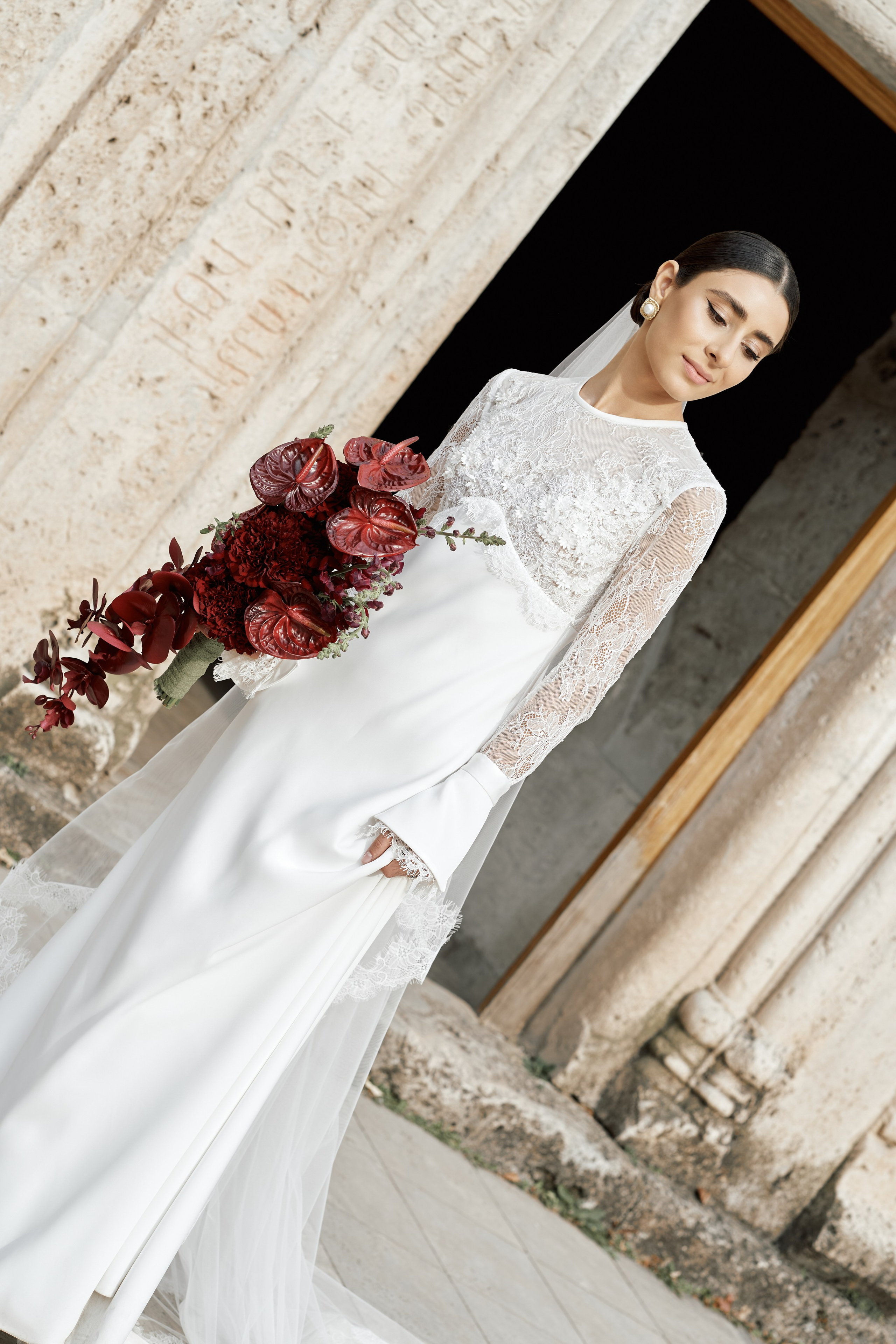 Emotional wedding moment captured during an Armenian ceremony