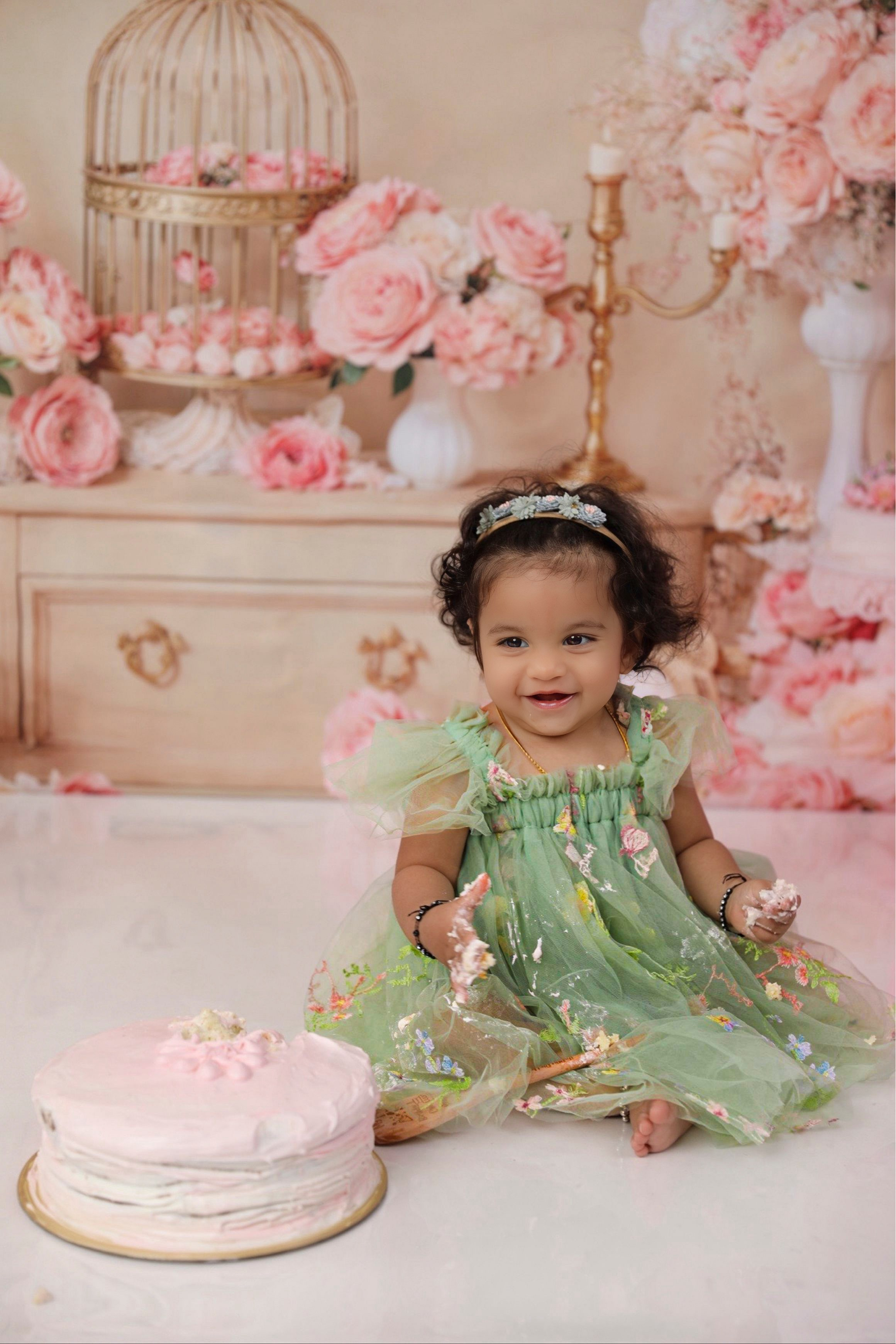 Cakesmash. AP Lens Photography | Newborn, Maternity, Milestone & Family Photographer Little Elm TX