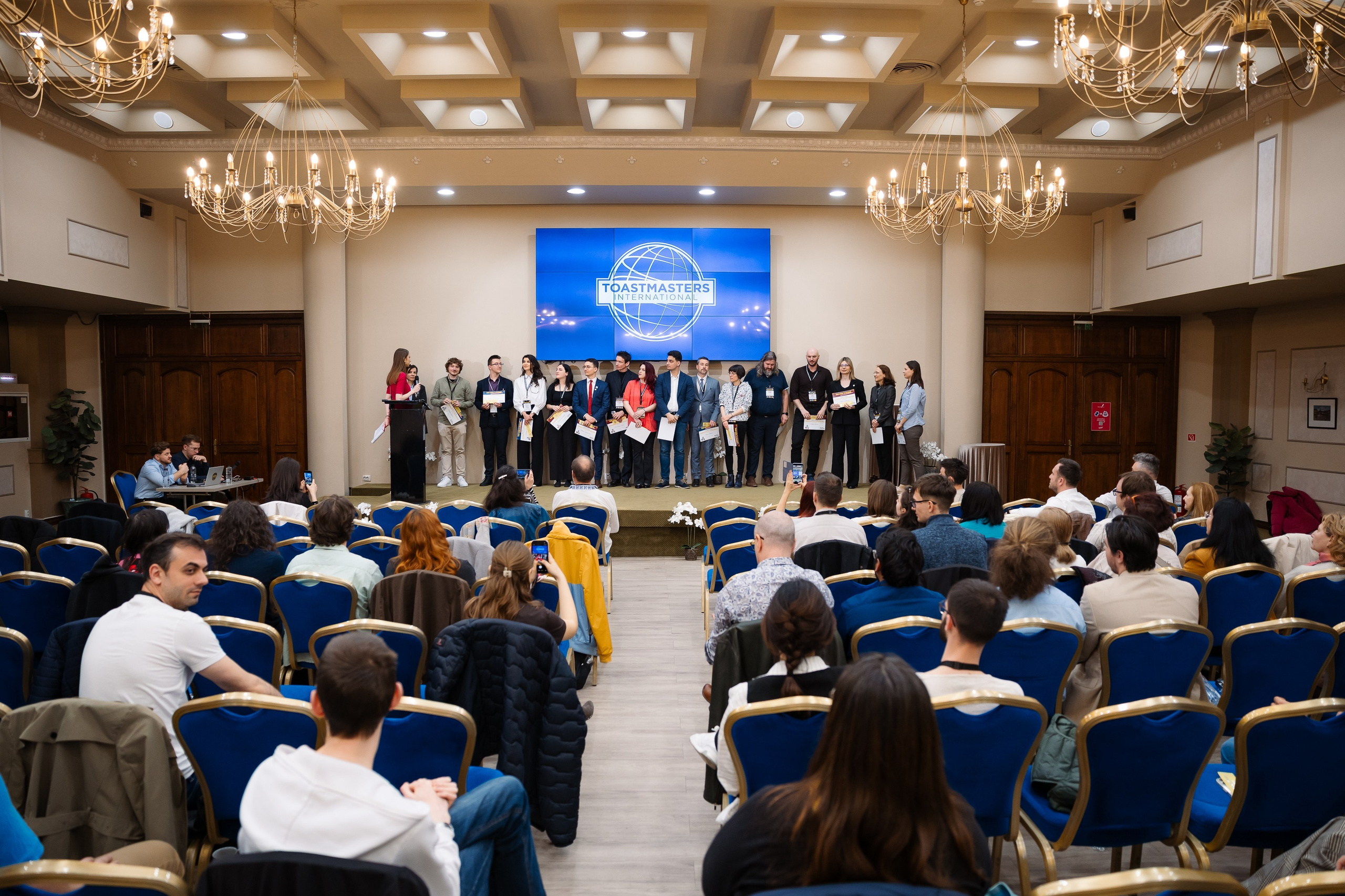 Toastmasters Conference. Marius Ciocan