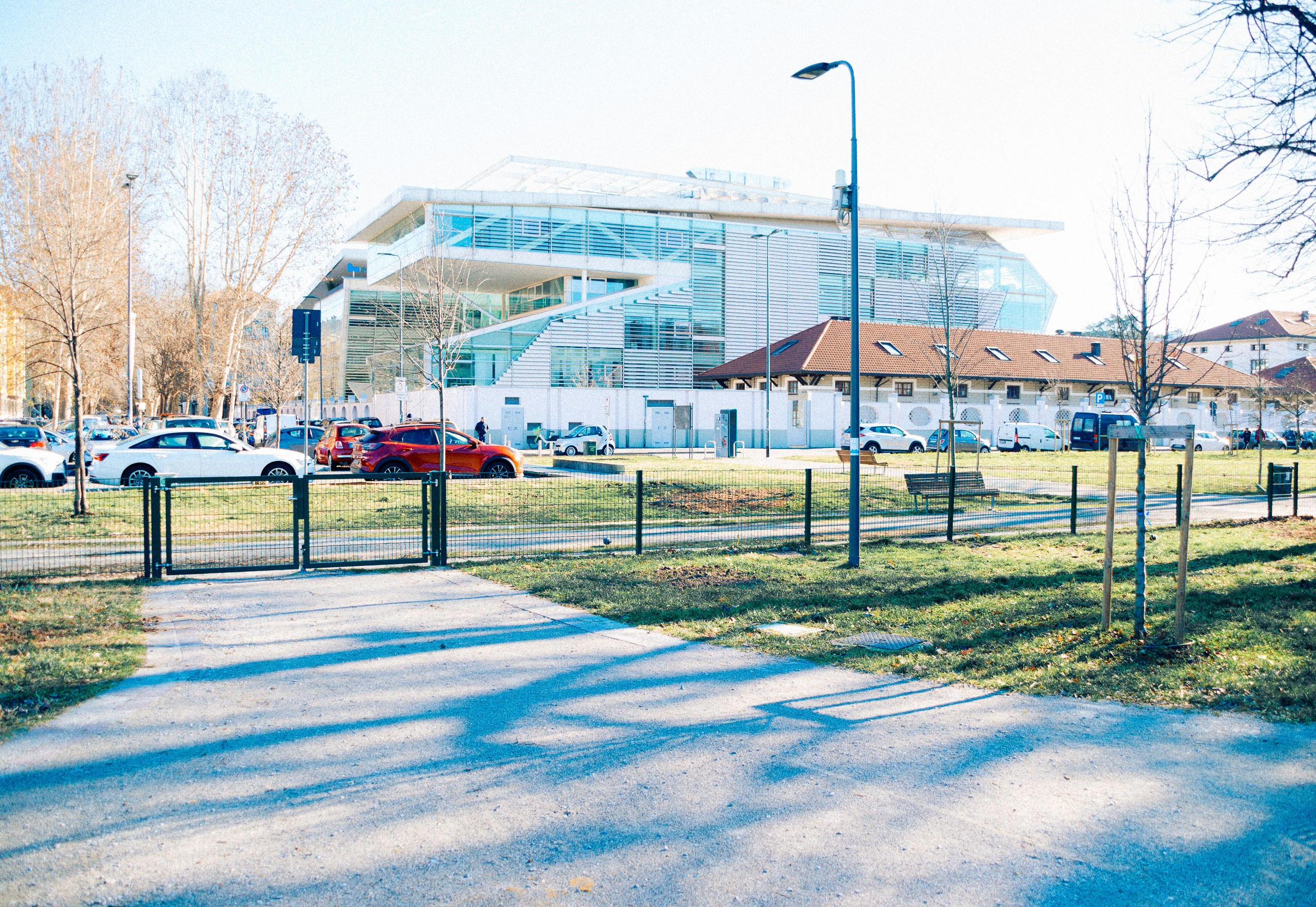 January in park. Анастасия Бучинская фотограф в Милане