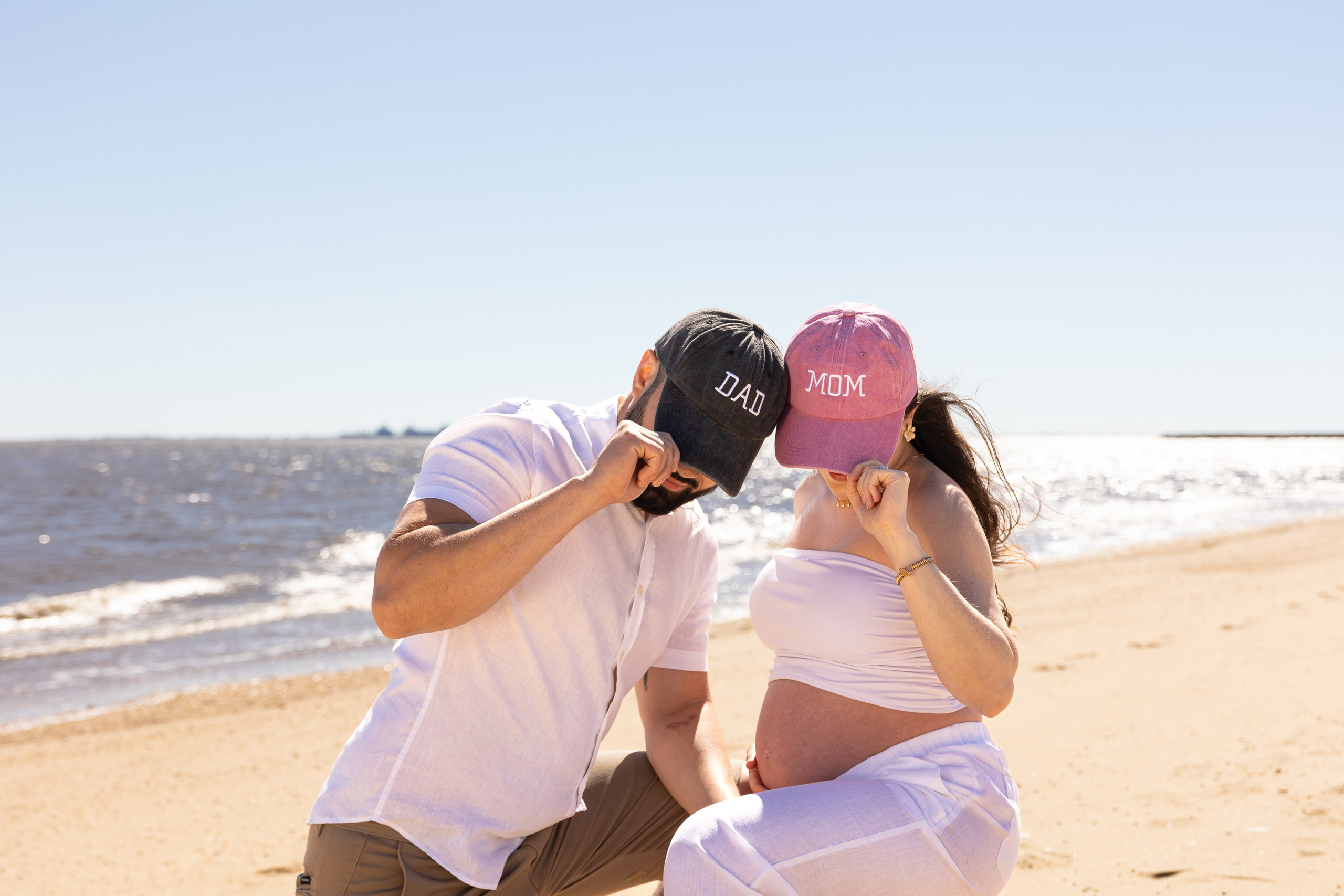Beachside Maternity at Ideal Beach, NJ. Family, lifestyle, and commercial photography in New York and New Jersey