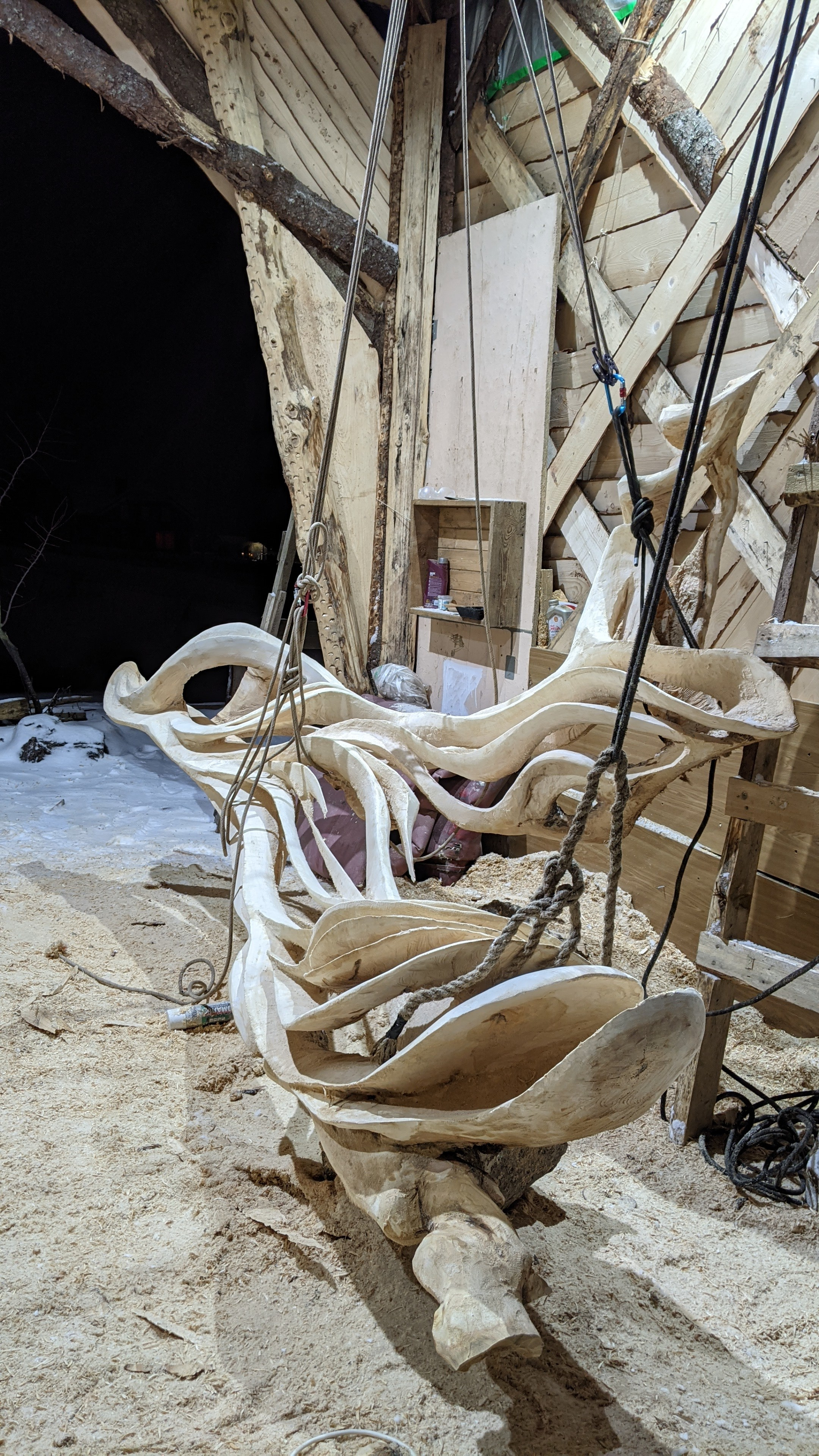 White Dream. Constantin Andreev · Wood Sculptor