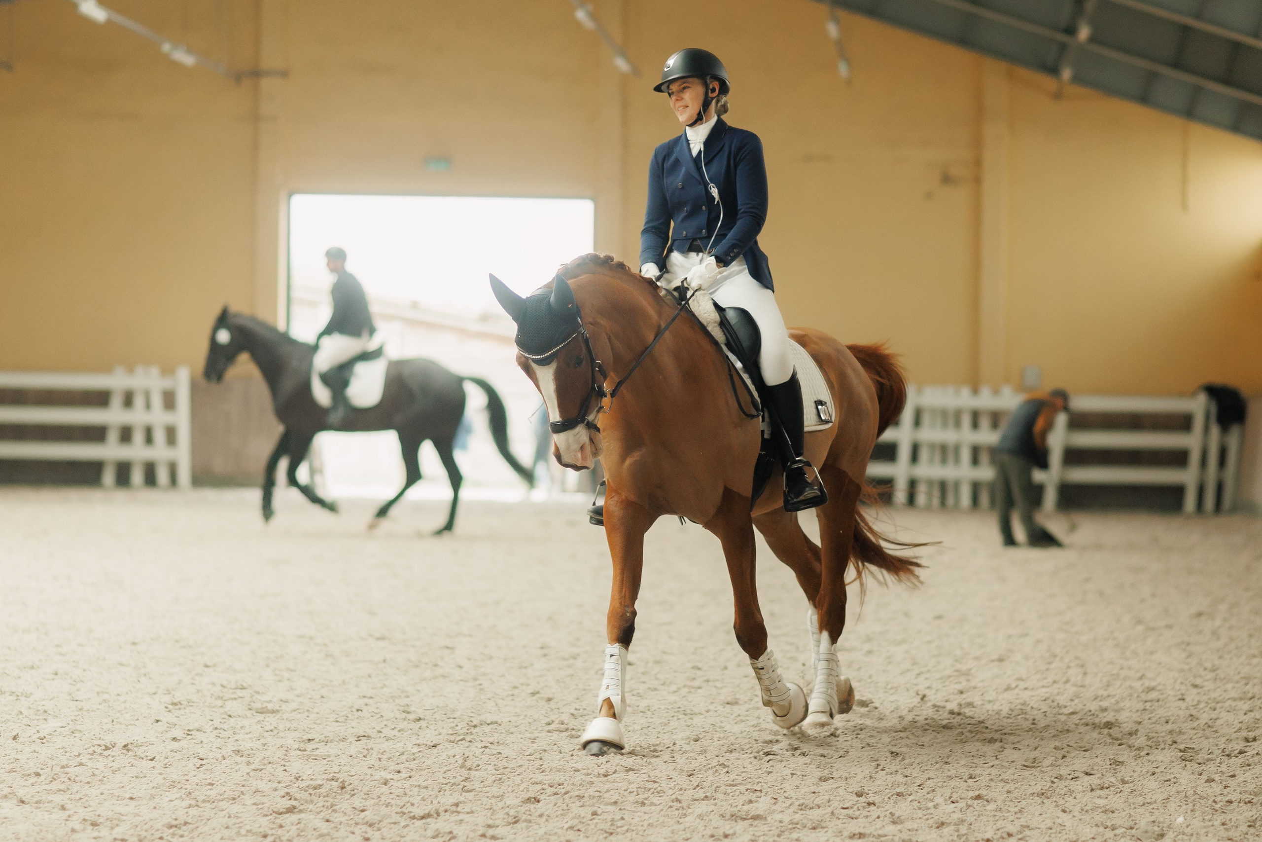 Partynice dressage \ feb'25. Kaja | fotograf we Wrocławiu | ludzie i psy