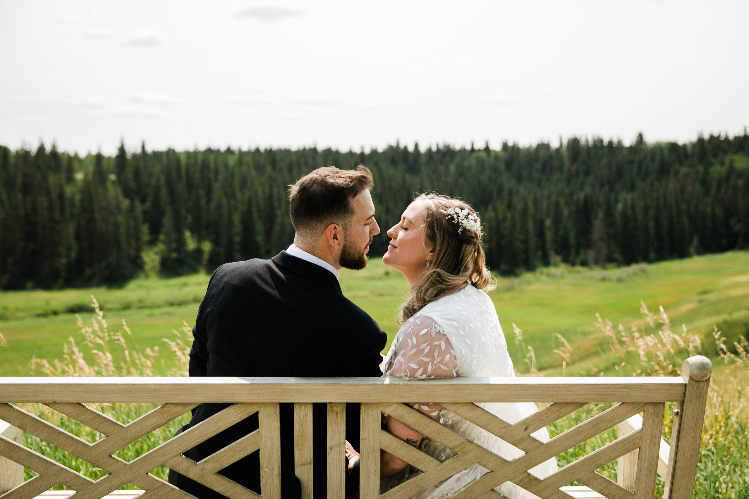 Matthew & Meagan Wedding. Fotografía accesible en Calgary