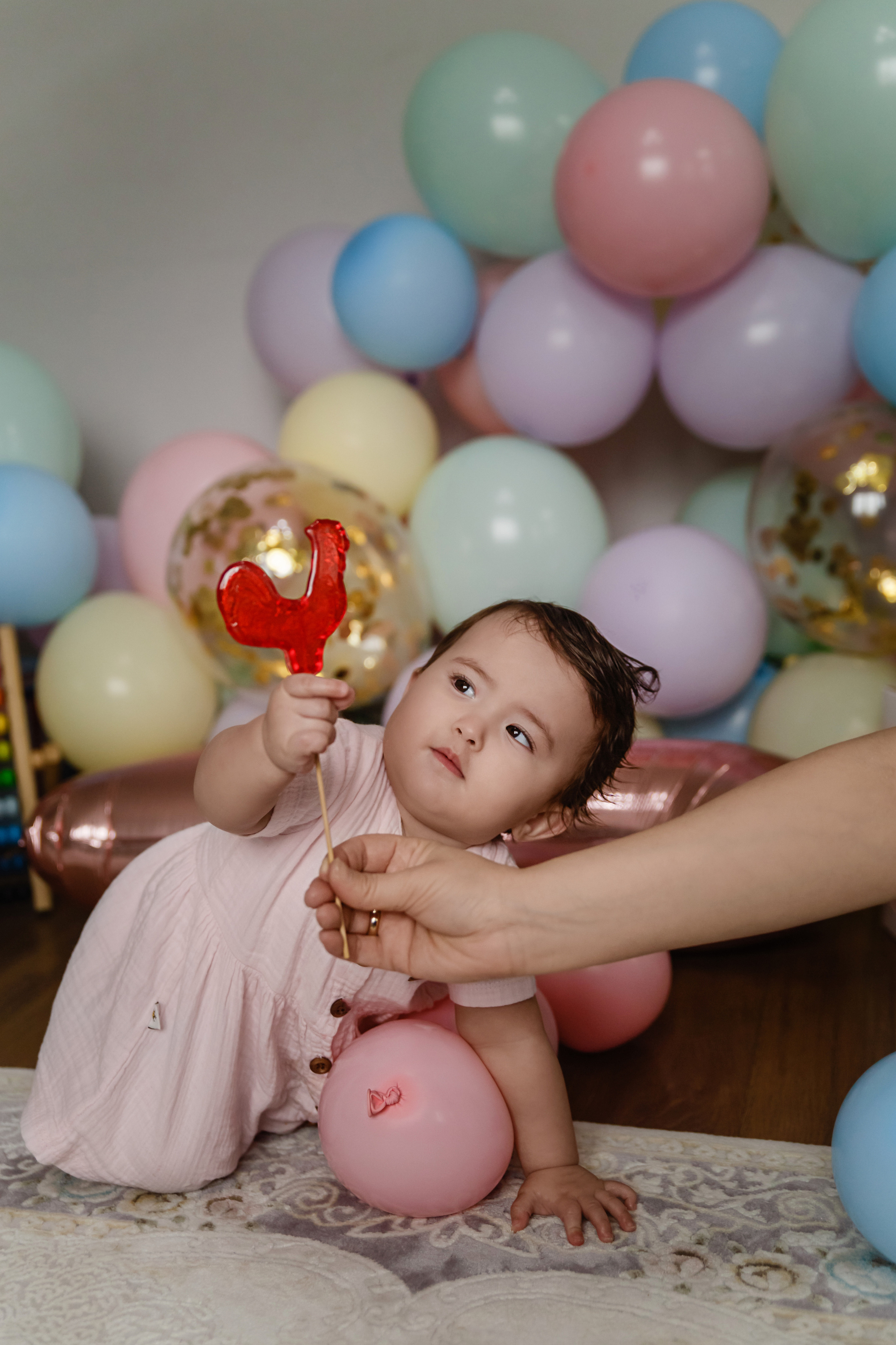 Lifestyle photo session for 1 year of birth