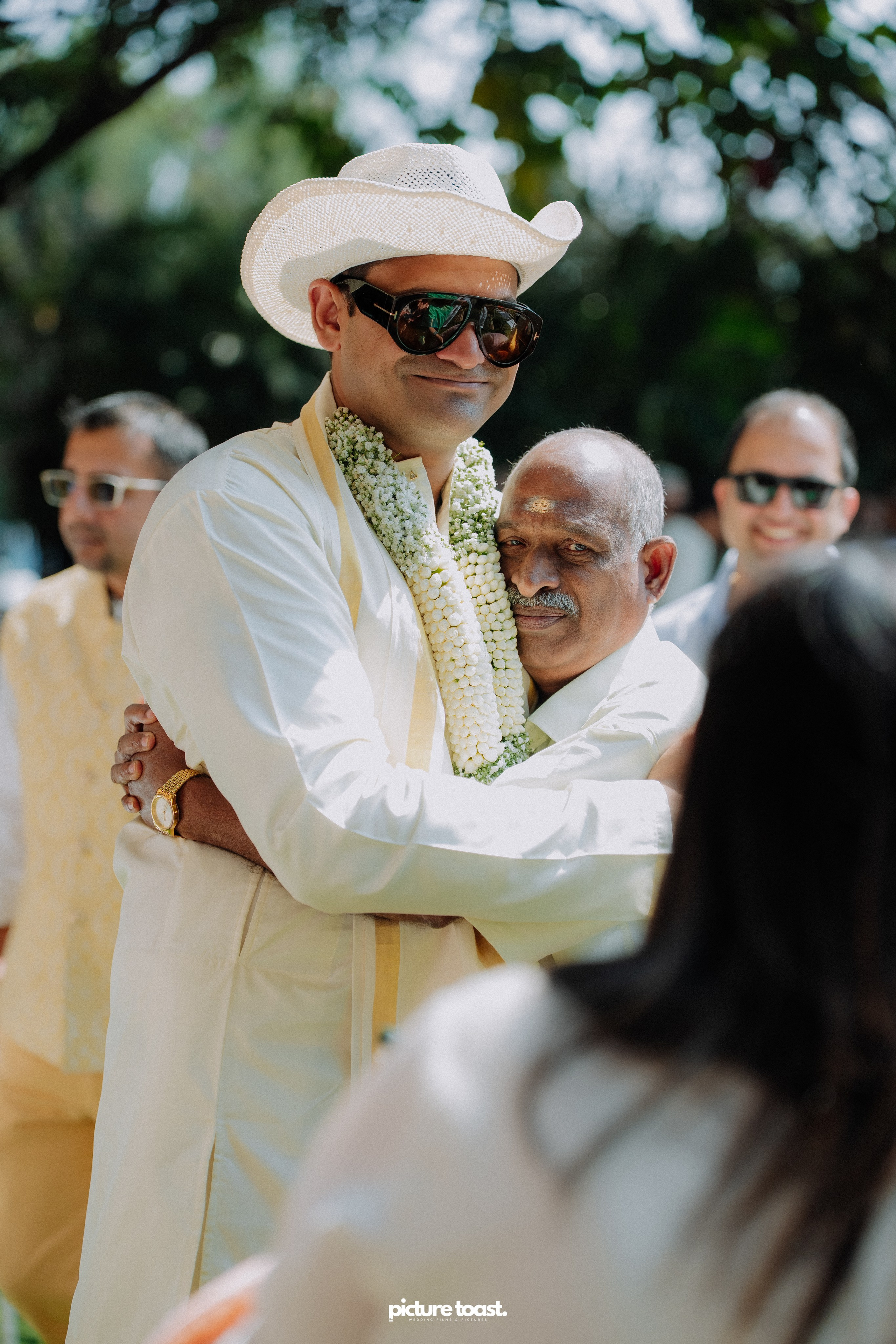 Blessing of Rajiv & Aashna. Fine art Wedding Photographers in India & Canada