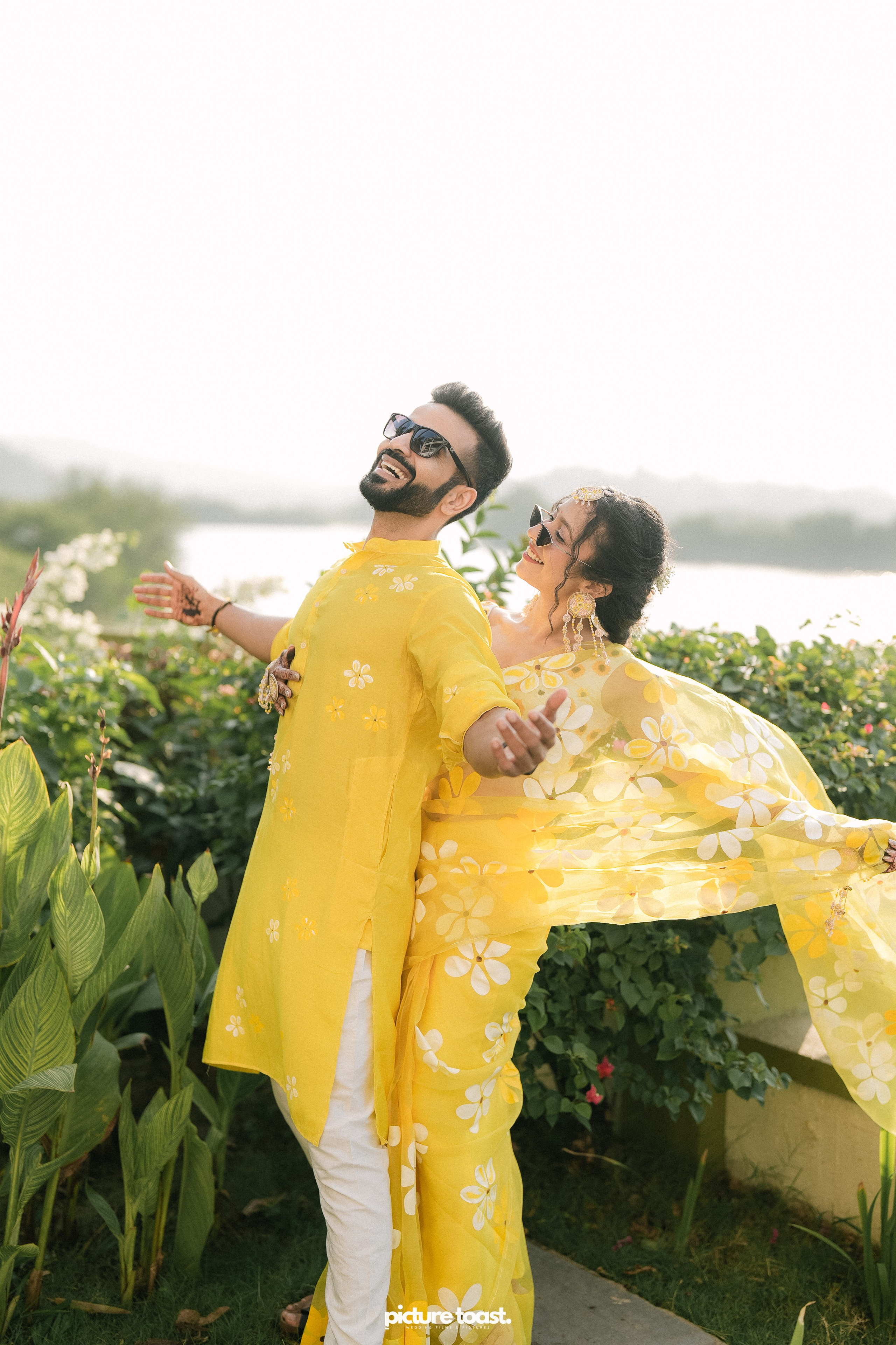 Haldi Hues Ft. Baebie & Goyal. Fine art Wedding Photographers in India & Canada