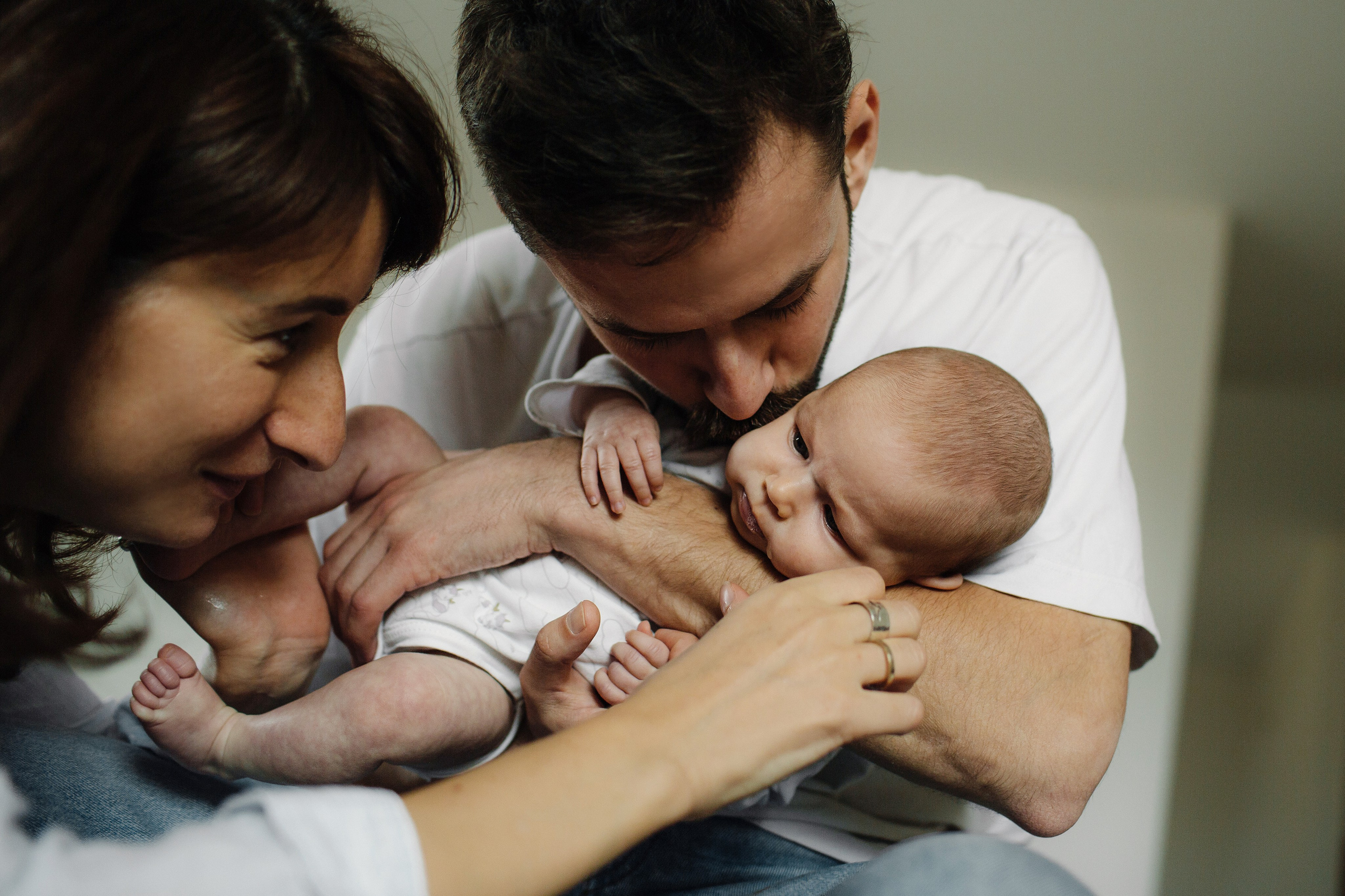 Sweet home / Ayala 3 month. Family photographer in Israel