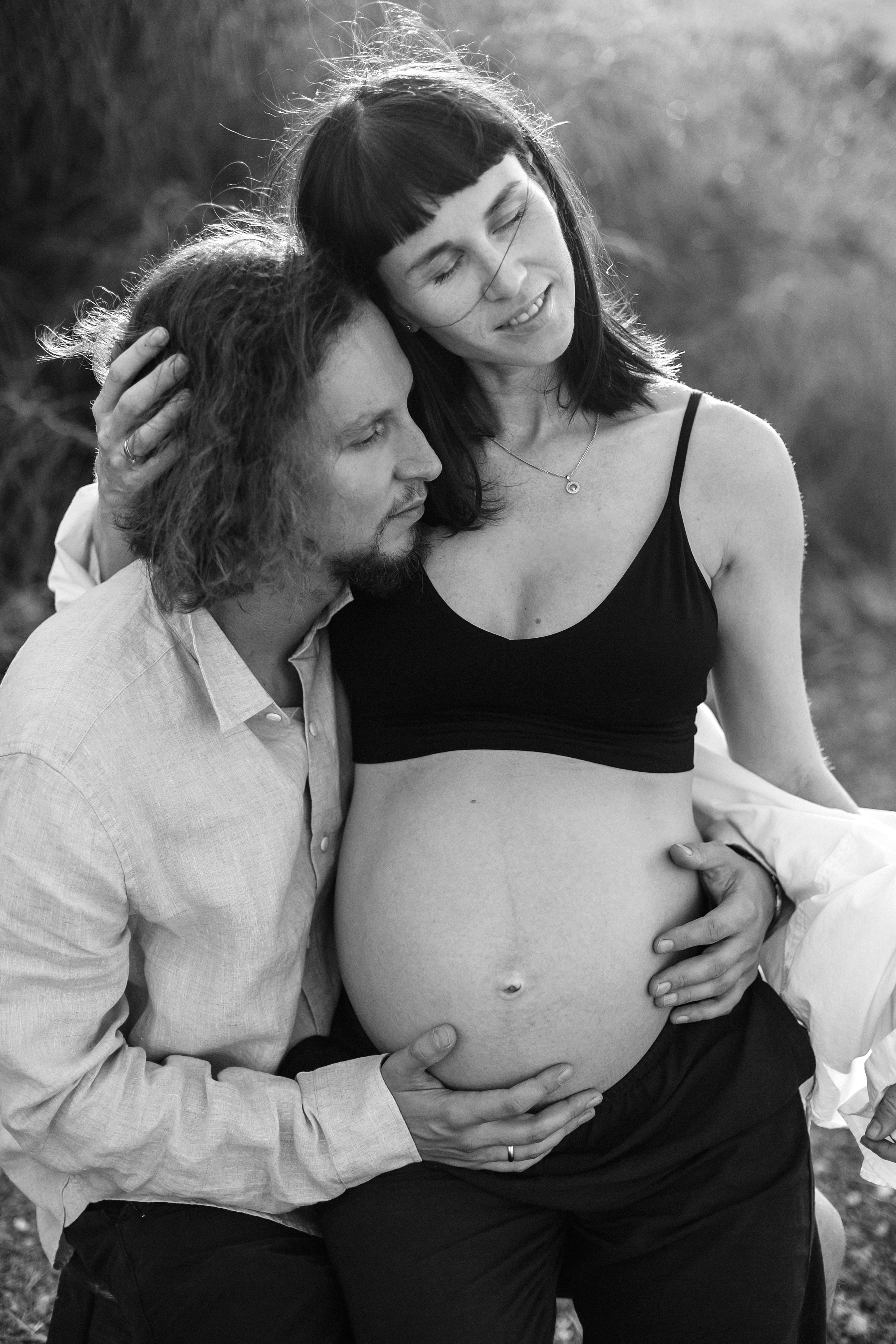 Kiryat Tivon field. Family photographer in Israel