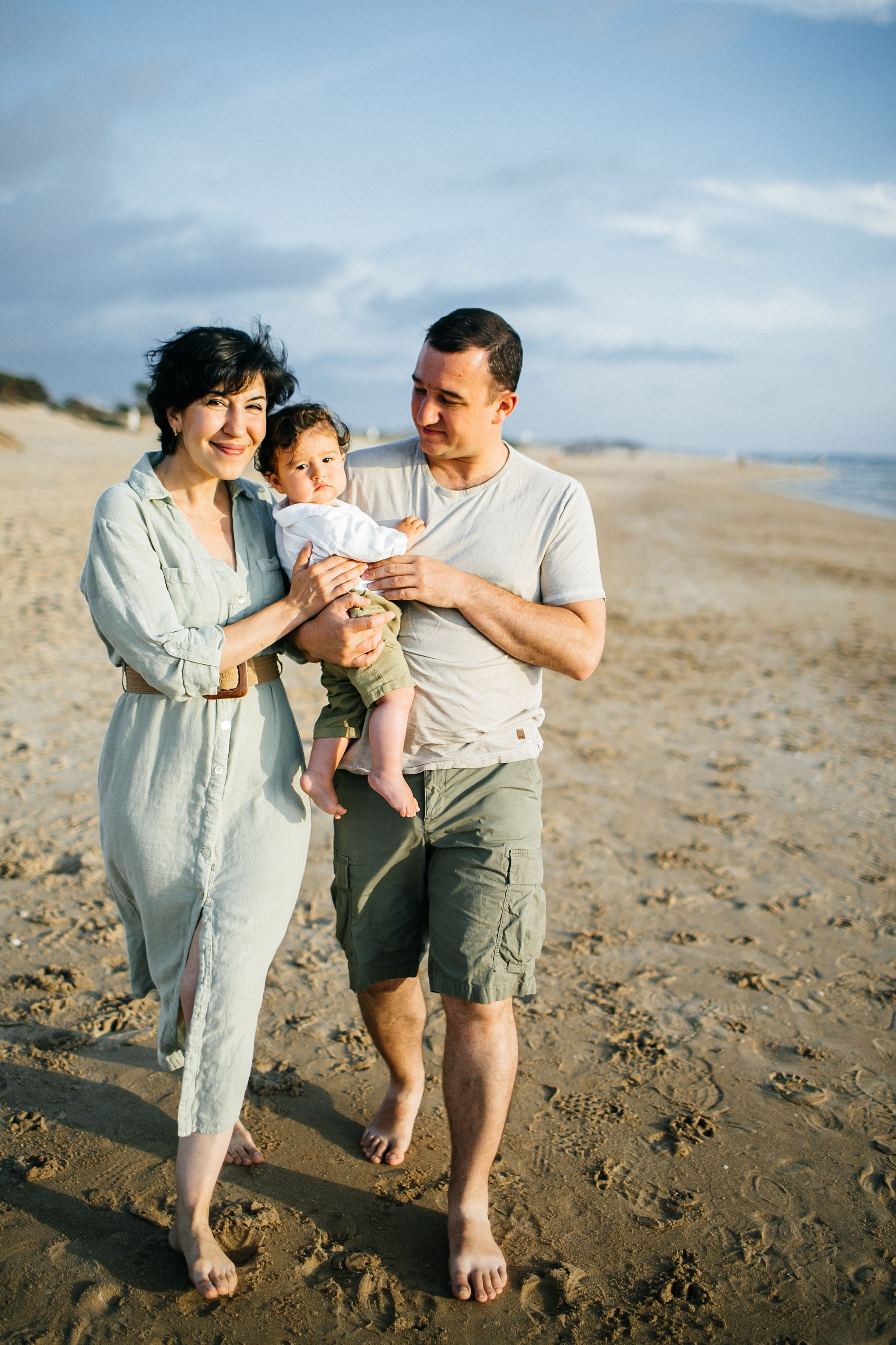 Studentim beach / Eithan 9 month. Family photographer in Israel