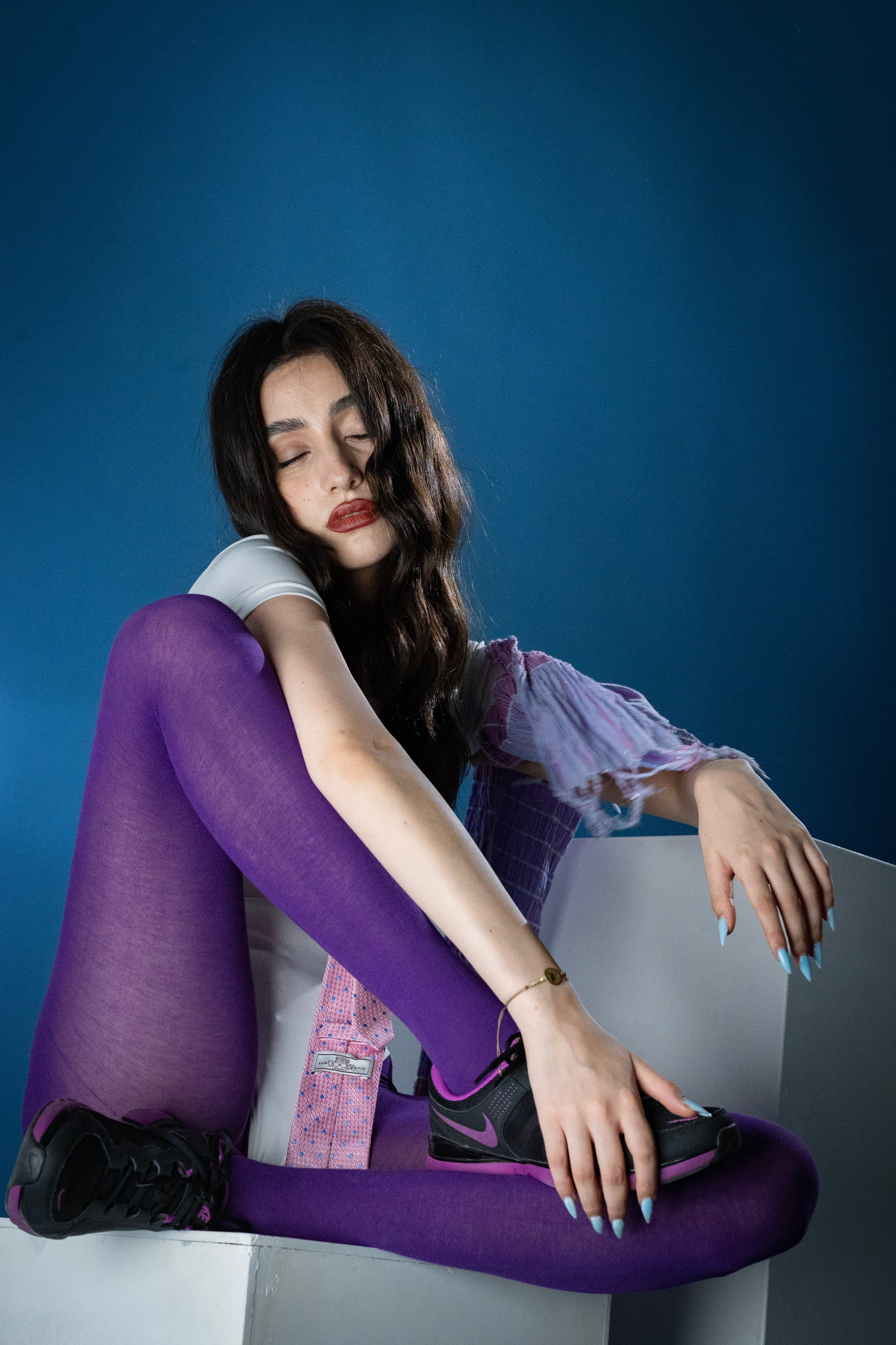 Purple Rain. Vladislav Makarov. Portrait & Street style photographer in Baku