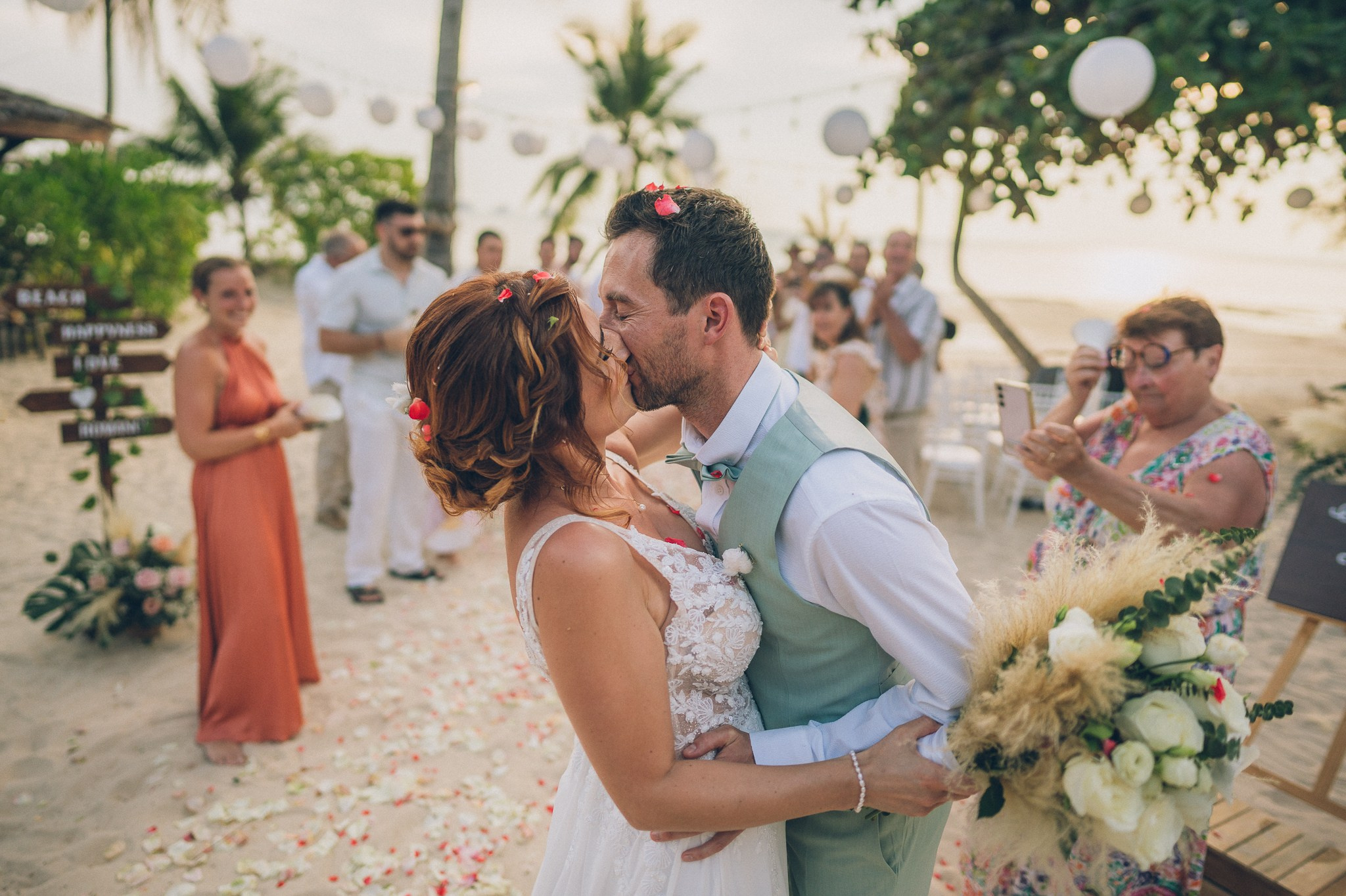 Chloe and Jimmy. Wedding on Koh Samui, Thailand