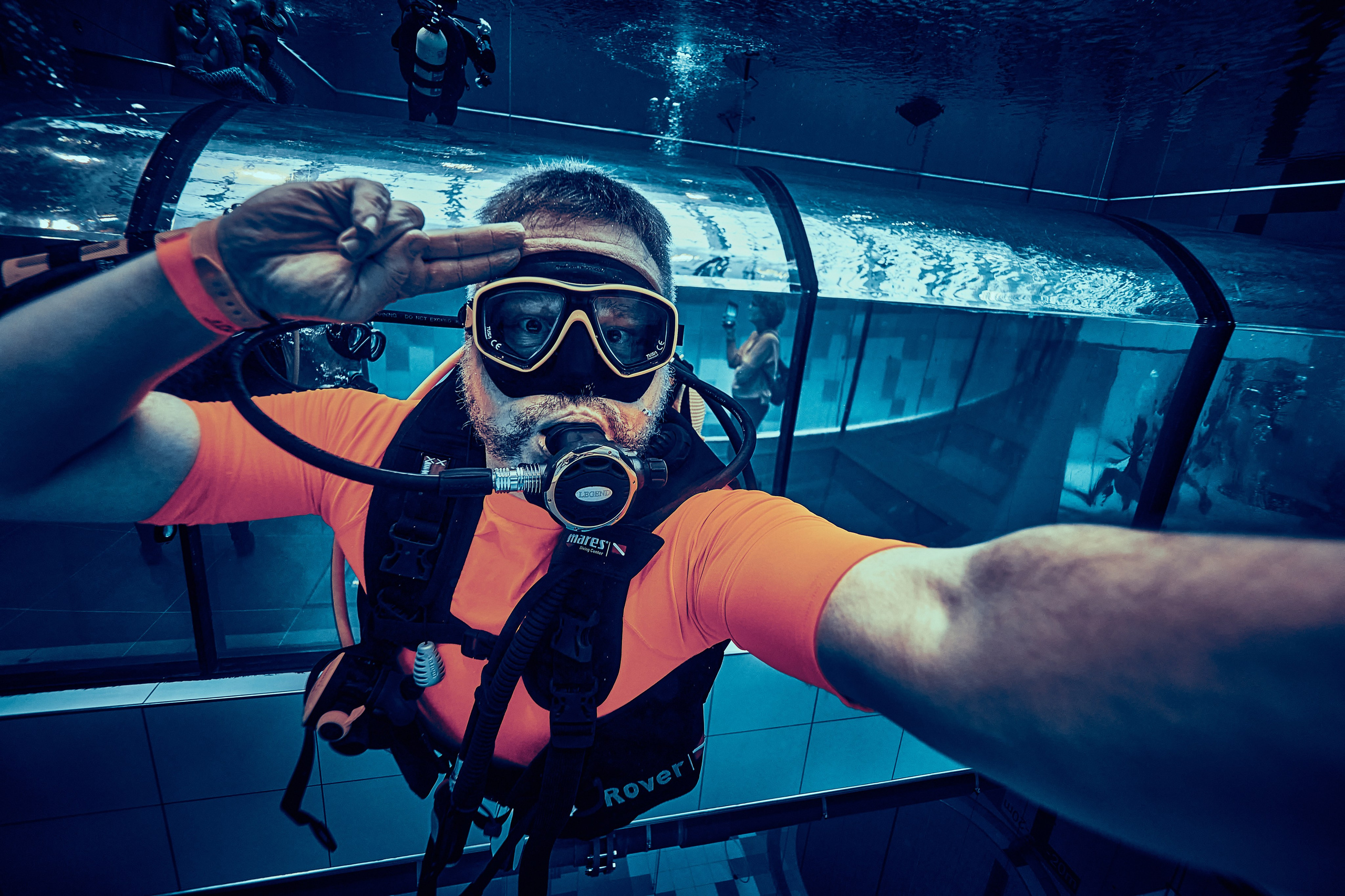 Fotoweekend w Deepspot - fotorelacja z najgłębszego basenu w Europie. Andriej Szypilow - Fotografia & Wideografia