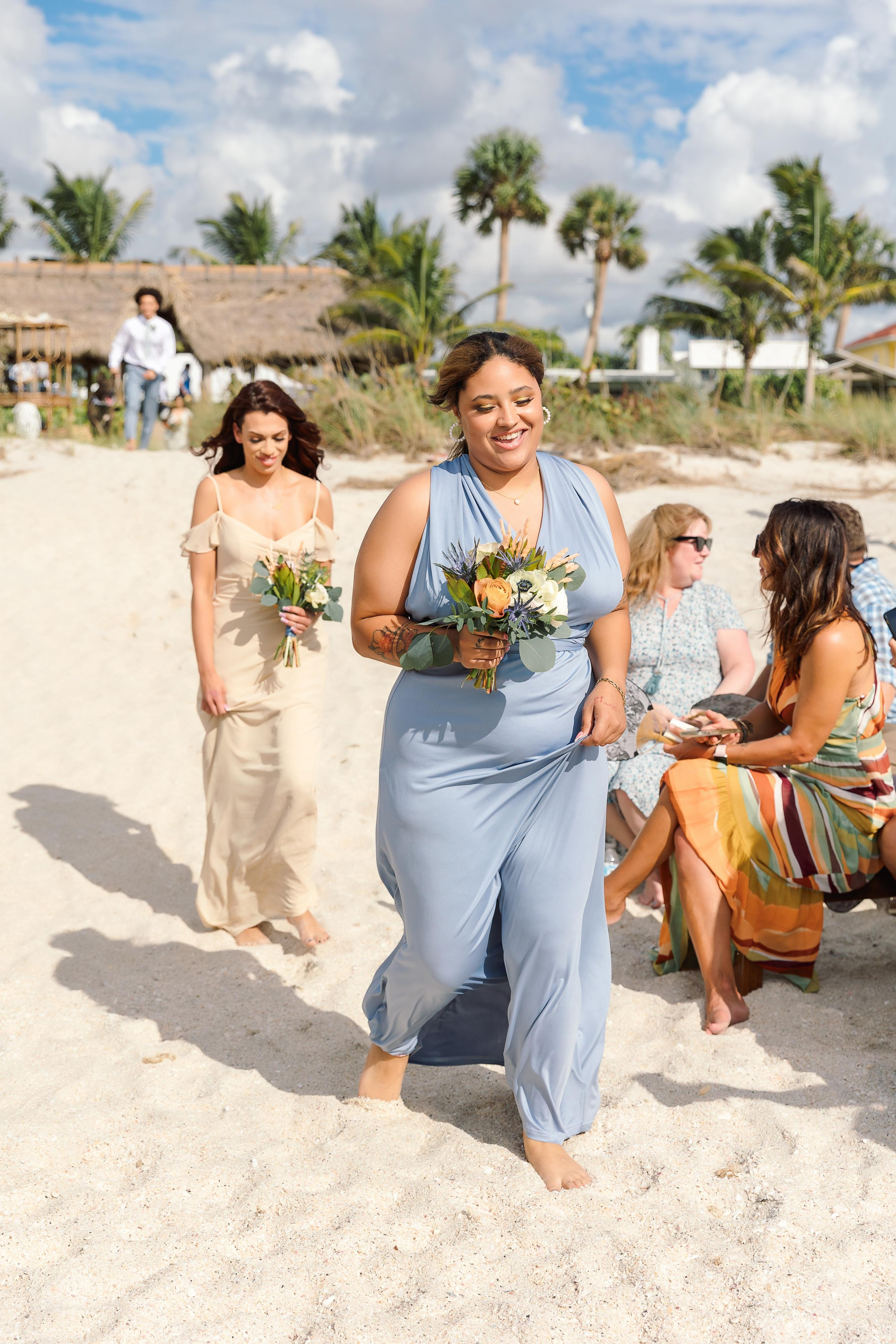 Wedding on the beach. Wedding photographer in Florida