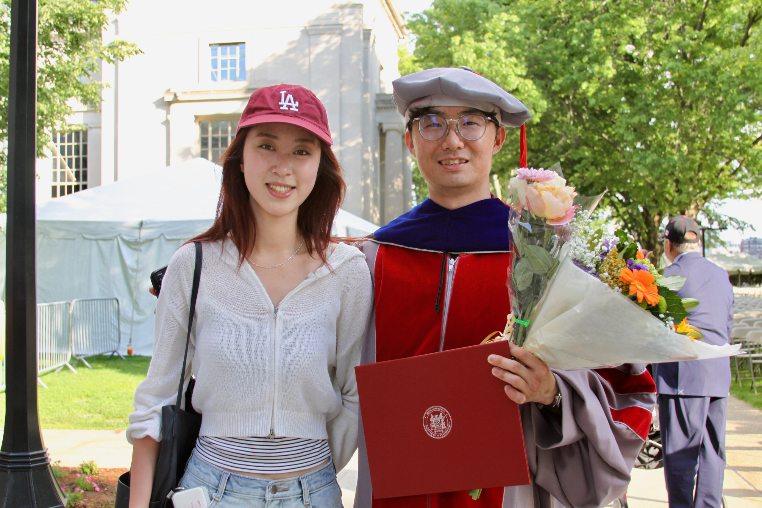 PhD graduation with Elton. Kelly Sang, graduation and portrait photographer in Boston