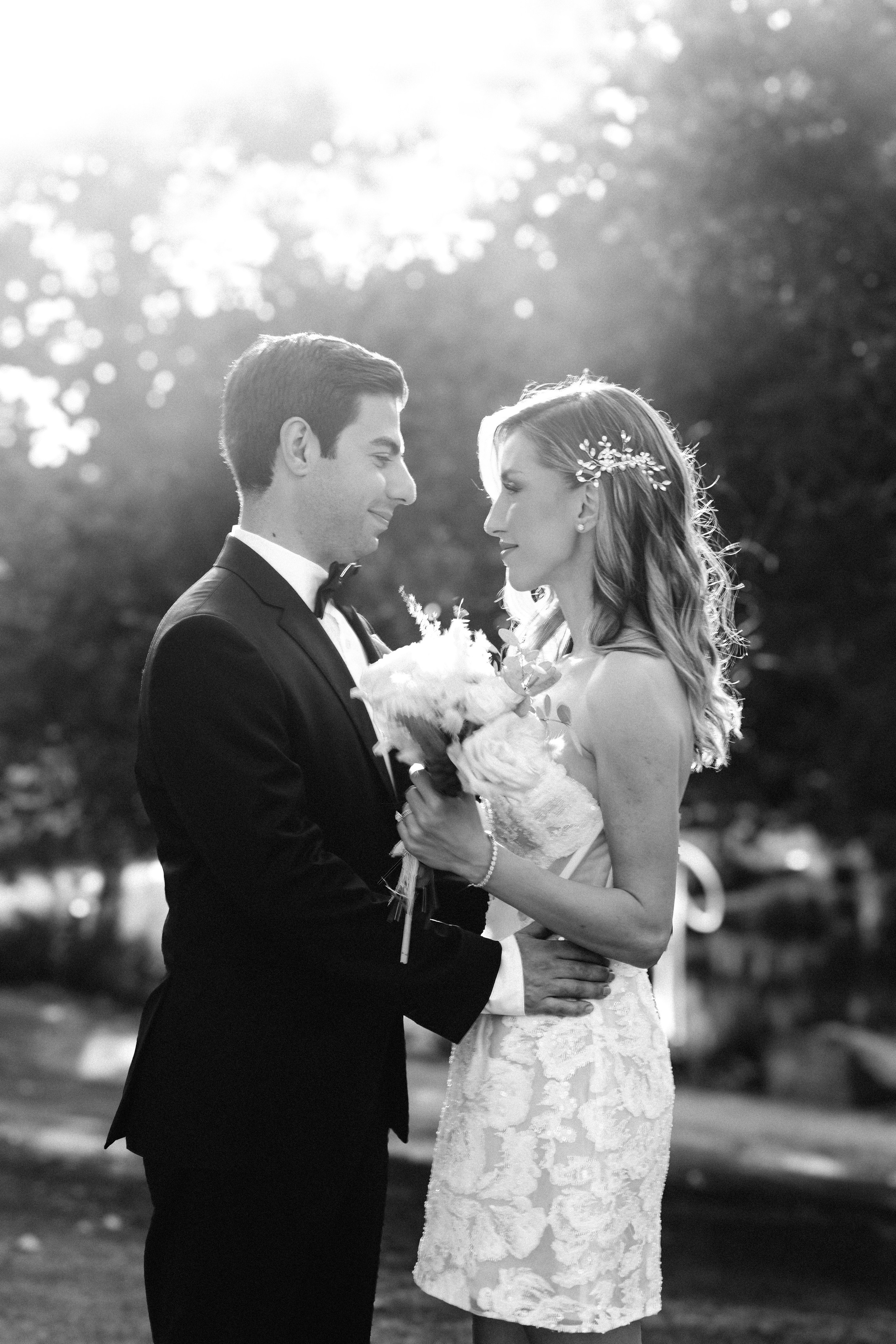 Romantic Backyard Wedding