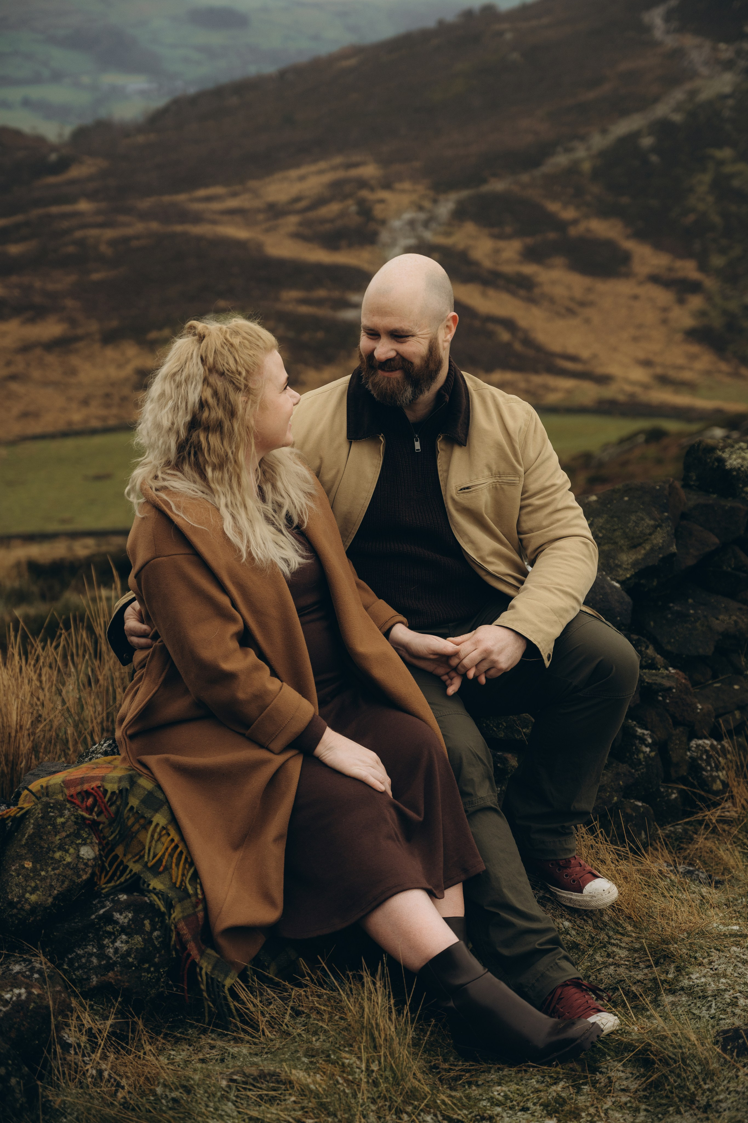 L & C in Peak District. Tania Gandrabur, photographer in West Midlands, England