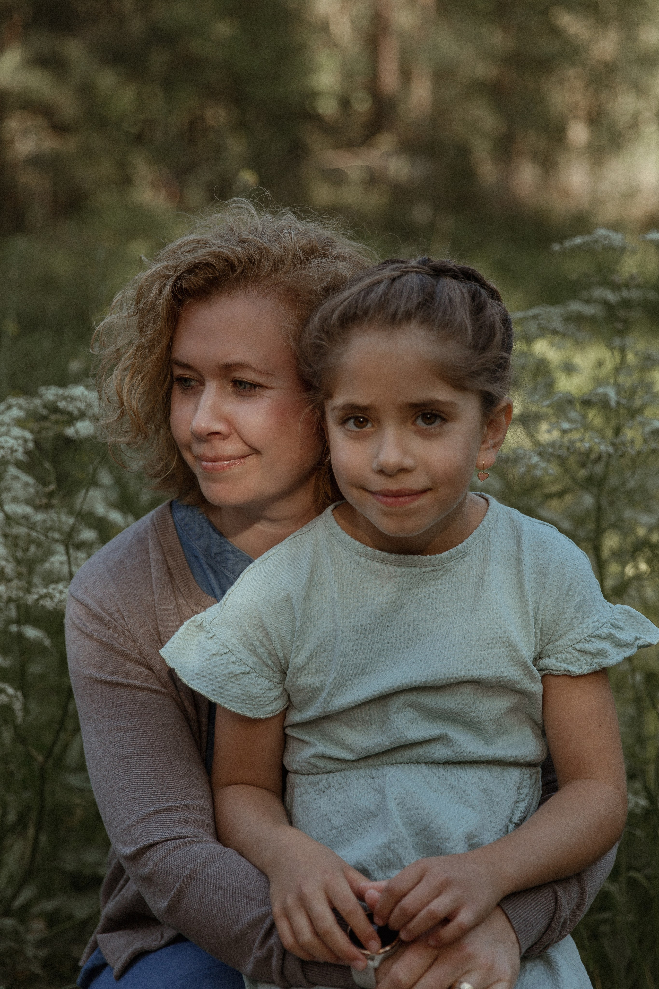 Family walk. True self