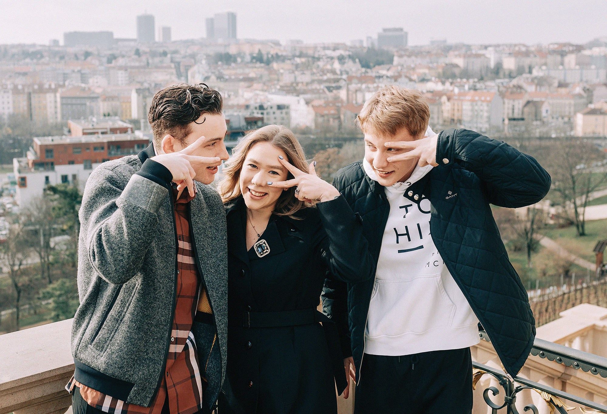 Наталья с семьей. Family and wedding photographer in Prague Natalia Fedori