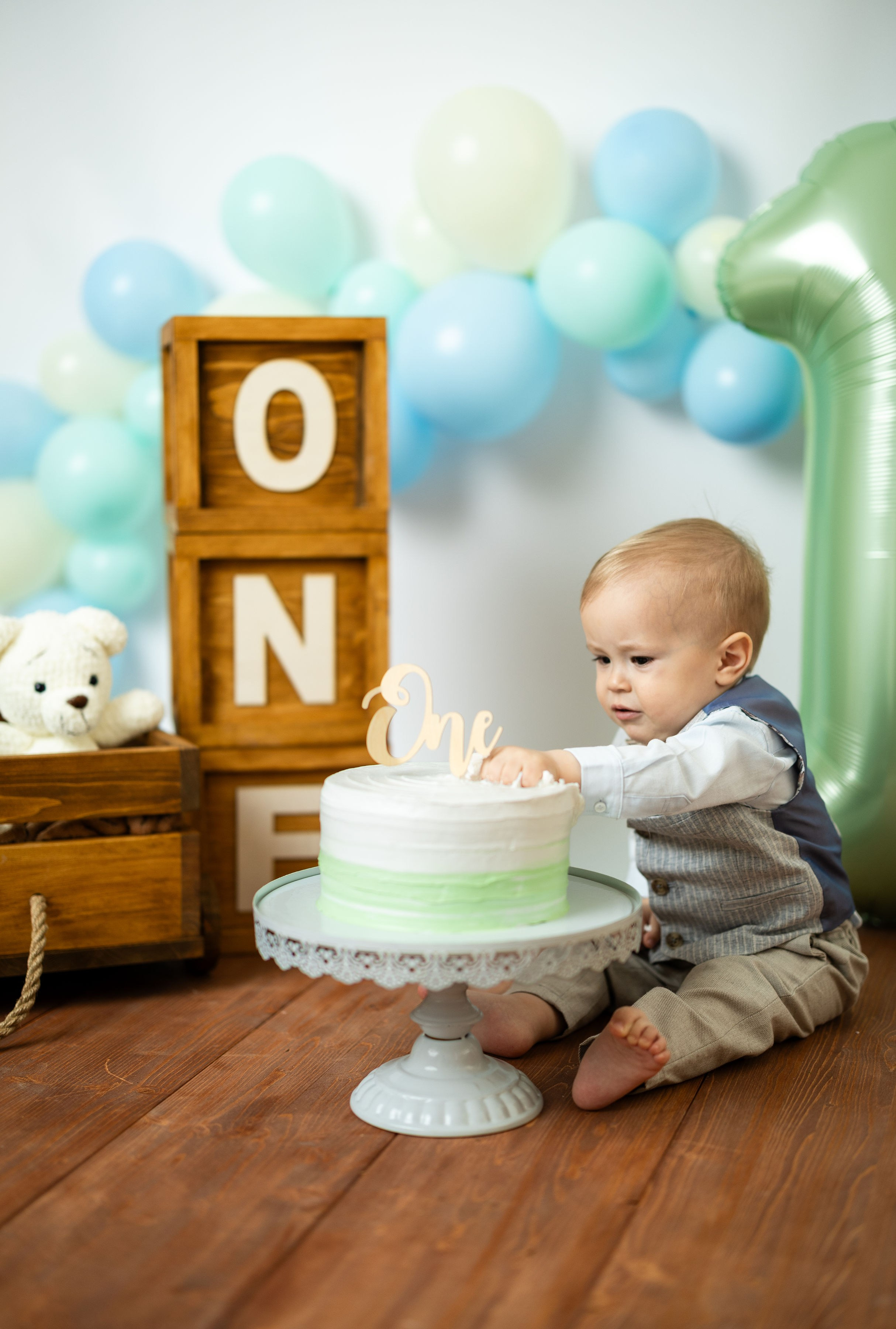 Cake Smash. Novorođenčad, Trudnice i Porodični fotogaf u Beču i Požarevcu Mihajlo Stević