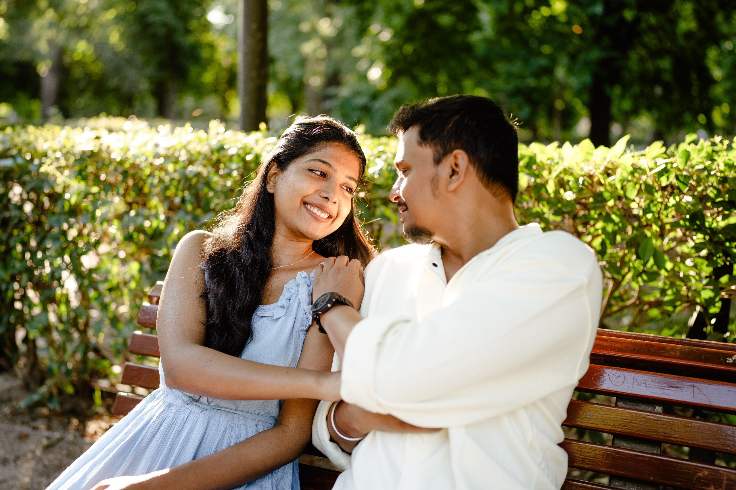 Sanjini's engagement. Madrid Photographer for Proposals, Engagements & Families | Anya Petrova