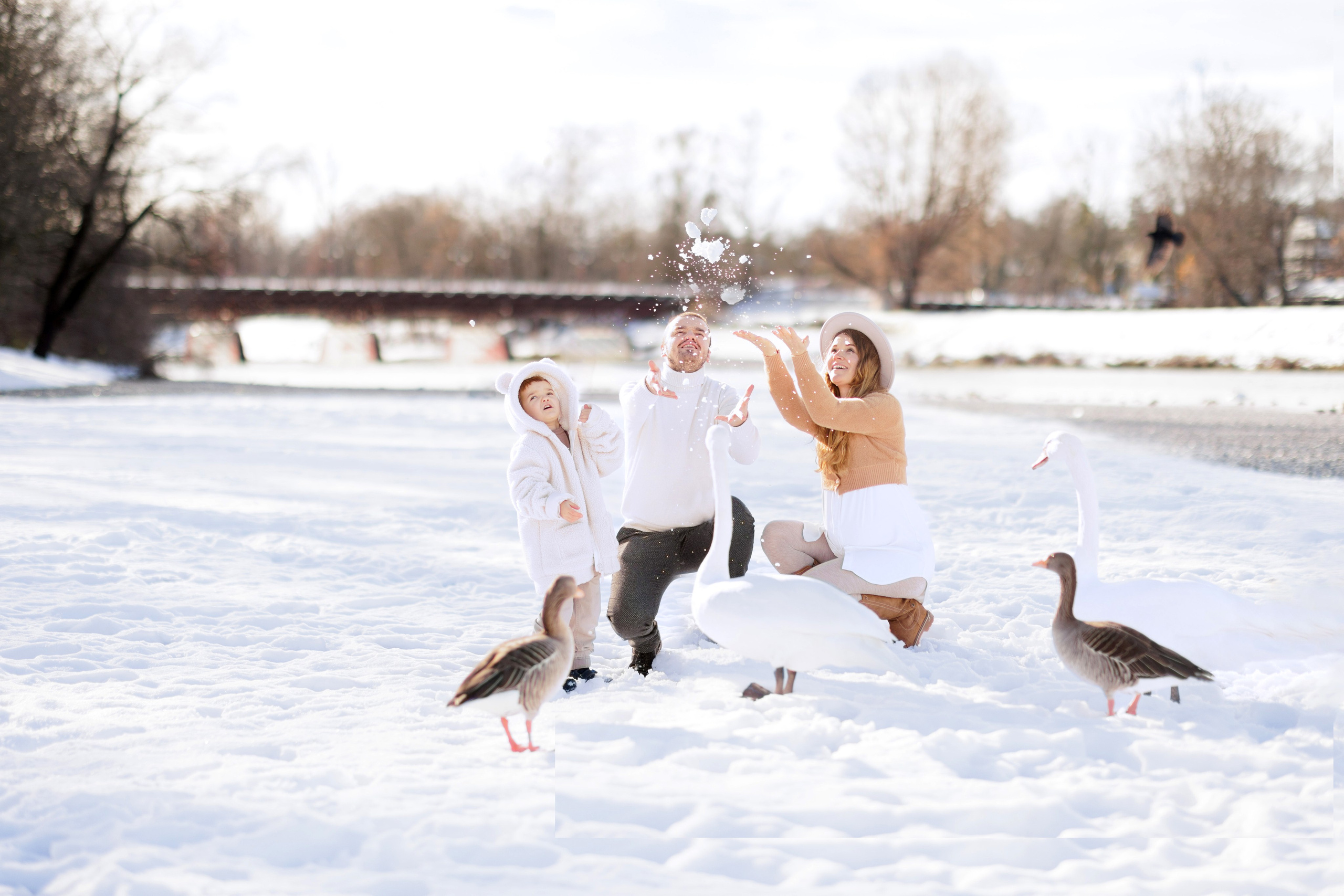 Belly and Swans. Family Fotografer in München und Umgebung