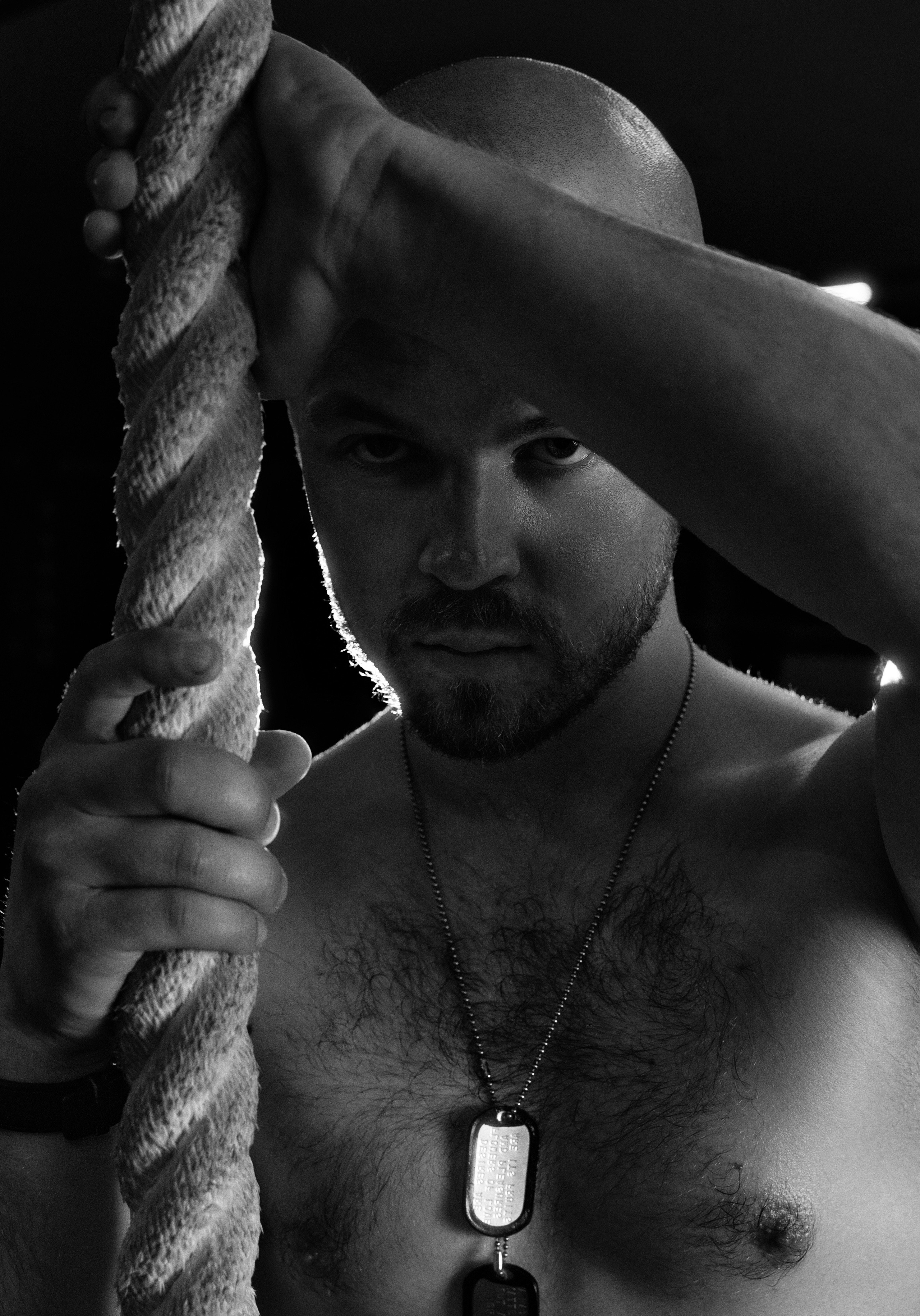 Jay in the boxing gym in Marbella